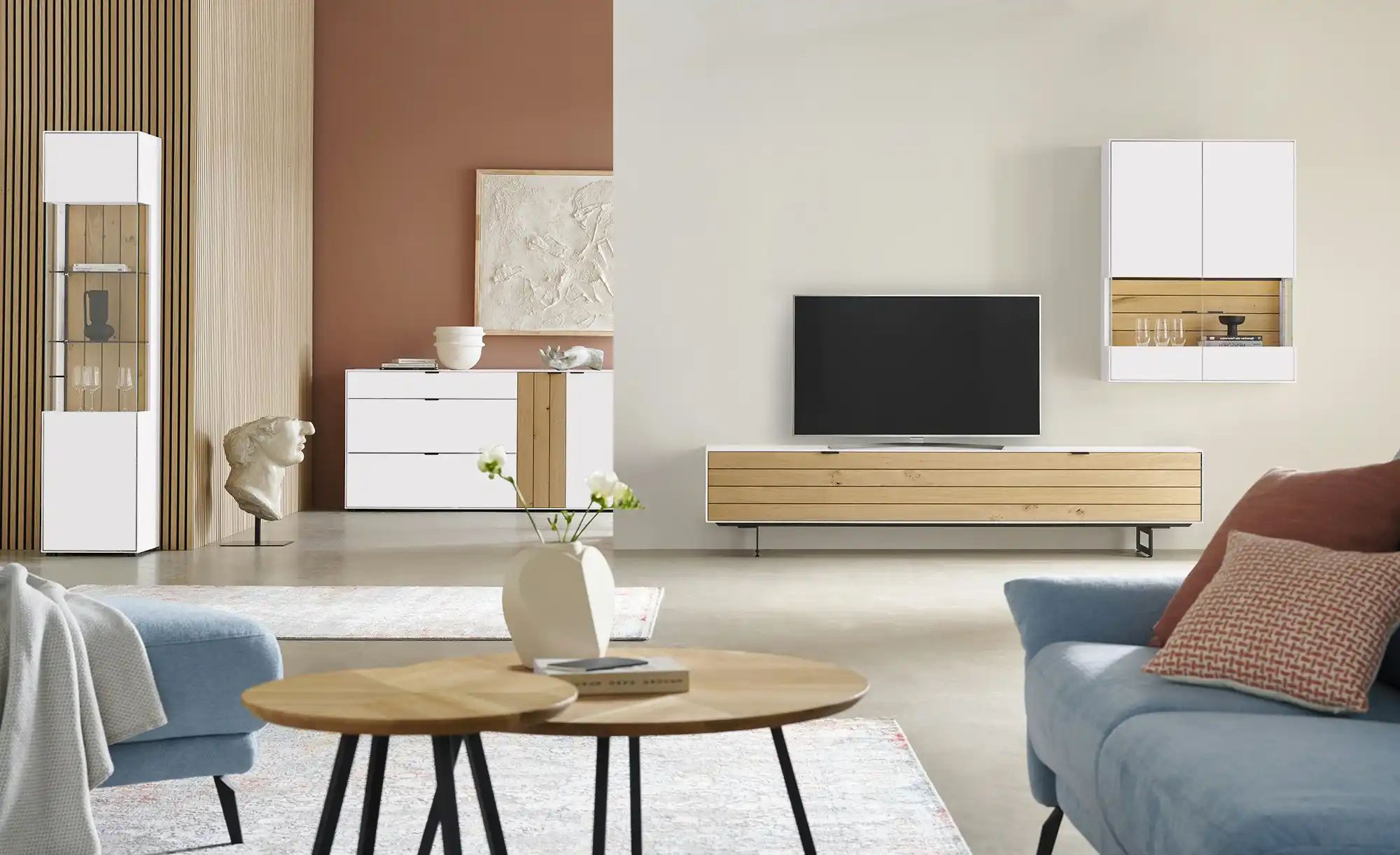 Thumbnail - Jette Home Sideboard Como ¦ weiß ¦ Maße (cm): B: 182 H: 88 T: 46.0 Kommoden & Sideboards > Sideboards - Höffner