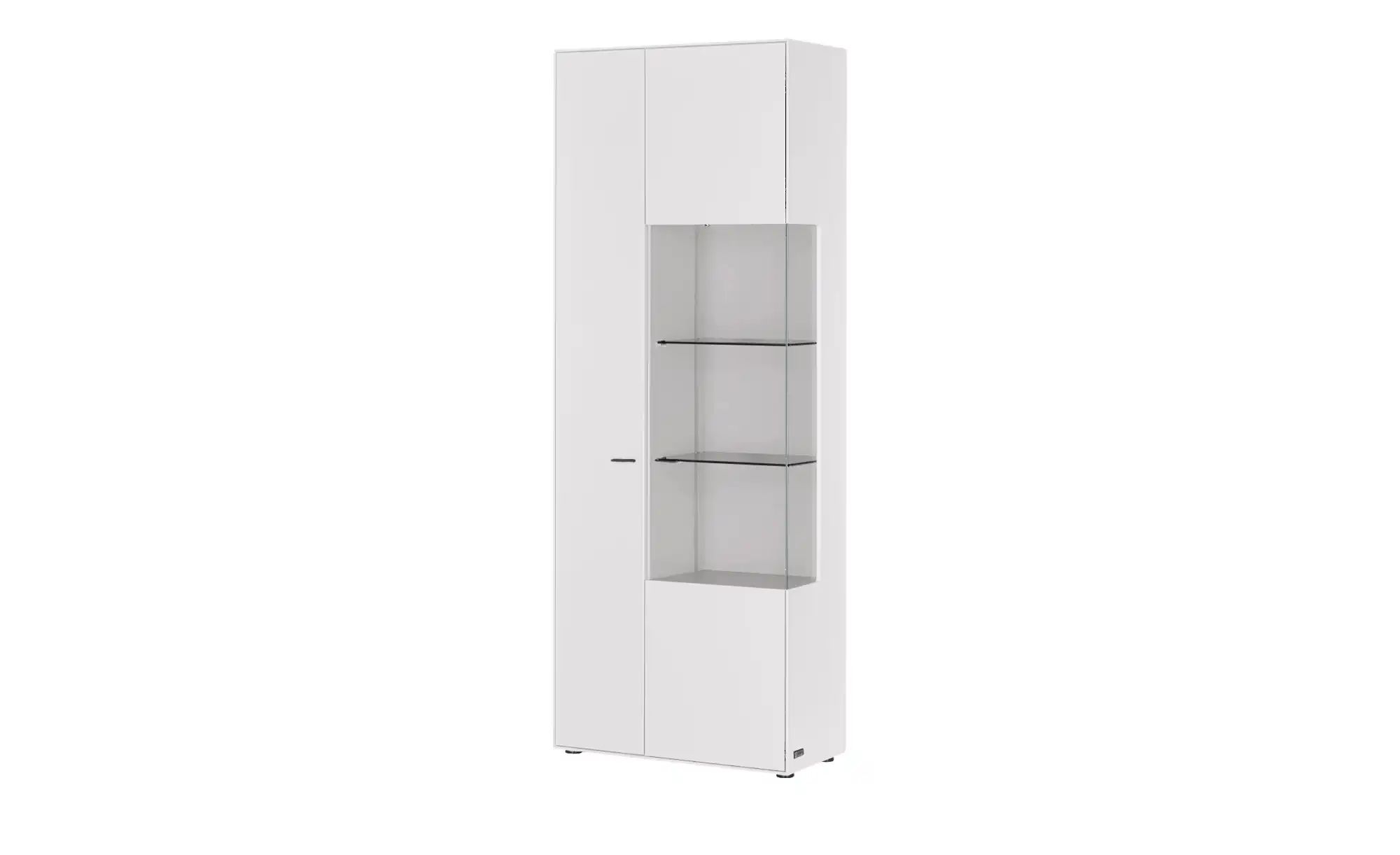 Jette Home Vitrine  Como ¦ weiß ¦ Maße (cm): B: 77 H: 206 T: 38.0 Schränke günstig online kaufen