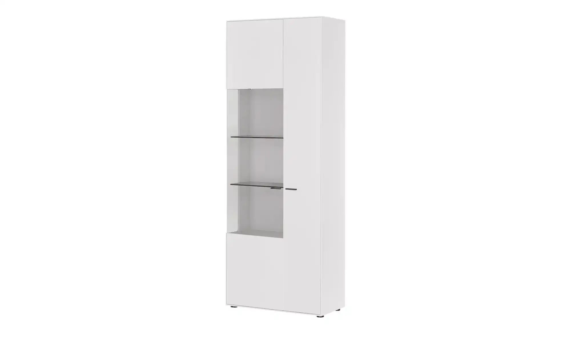 Jette Home Vitrine  Como ¦ weiß ¦ Maße (cm): B: 77 H: 206 T: 38.0 Schränke günstig online kaufen