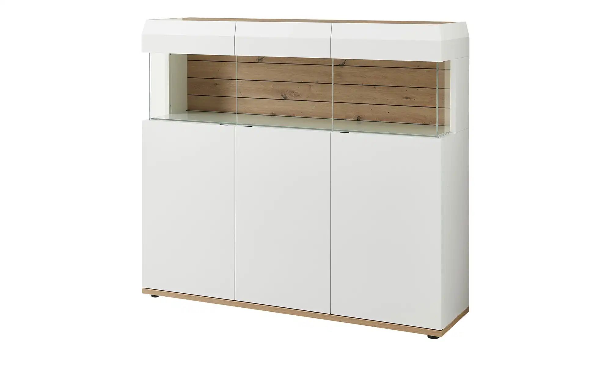 Highboard  Light Line 2 Neo ¦ weiß ¦ Maße (cm): B: 149 H: 133 T: 41 Kommode günstig online kaufen