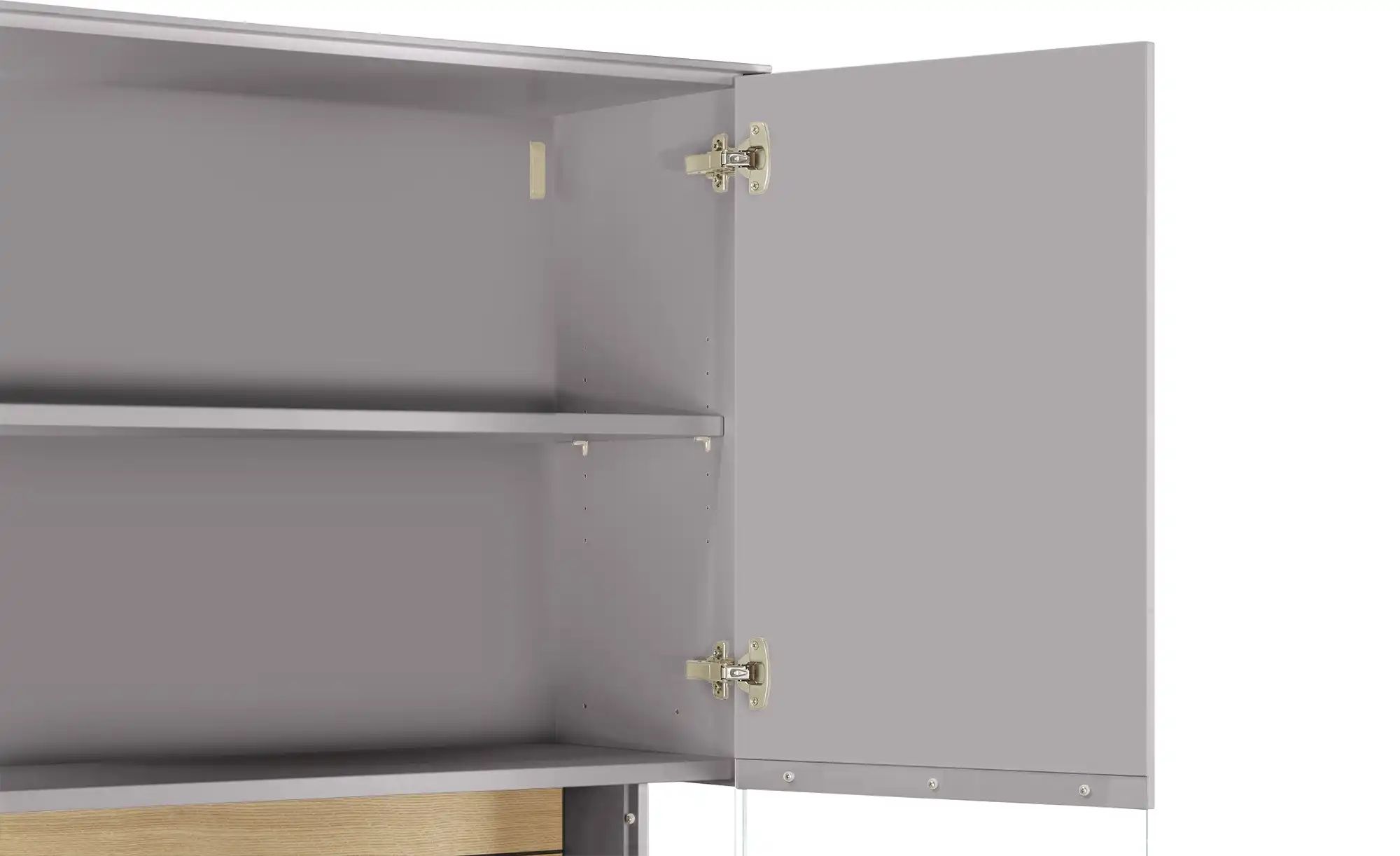 Jette Home Wohnkombination  Como ¦ grau ¦ Maße (cm): B: 287 H: 200 T: 46.0 günstig online kaufen