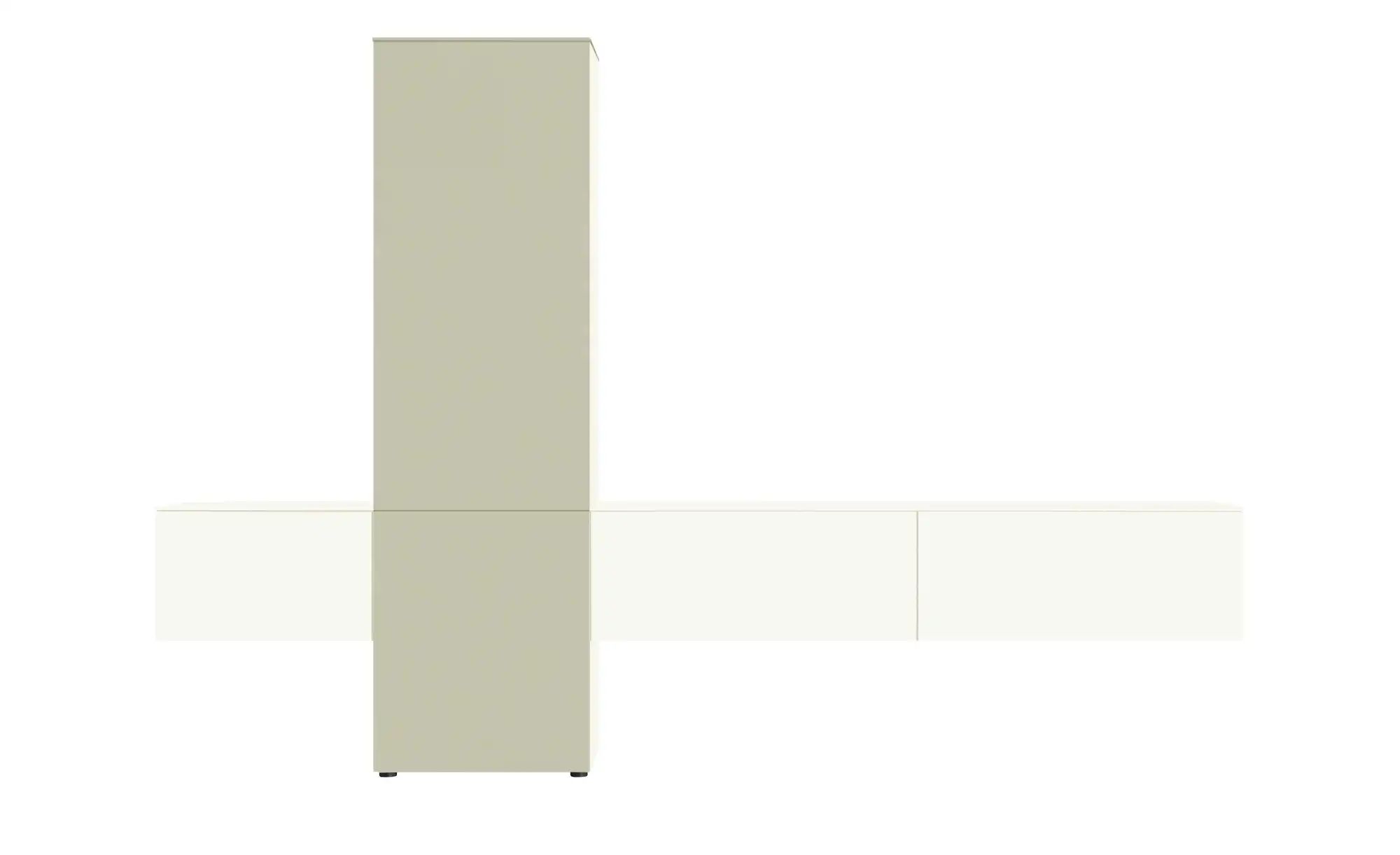 Content Wohnwand  Style ¦ grün ¦ Maße (cm): B: 301 H: 205 T: 38.0 Kommoden günstig online kaufen