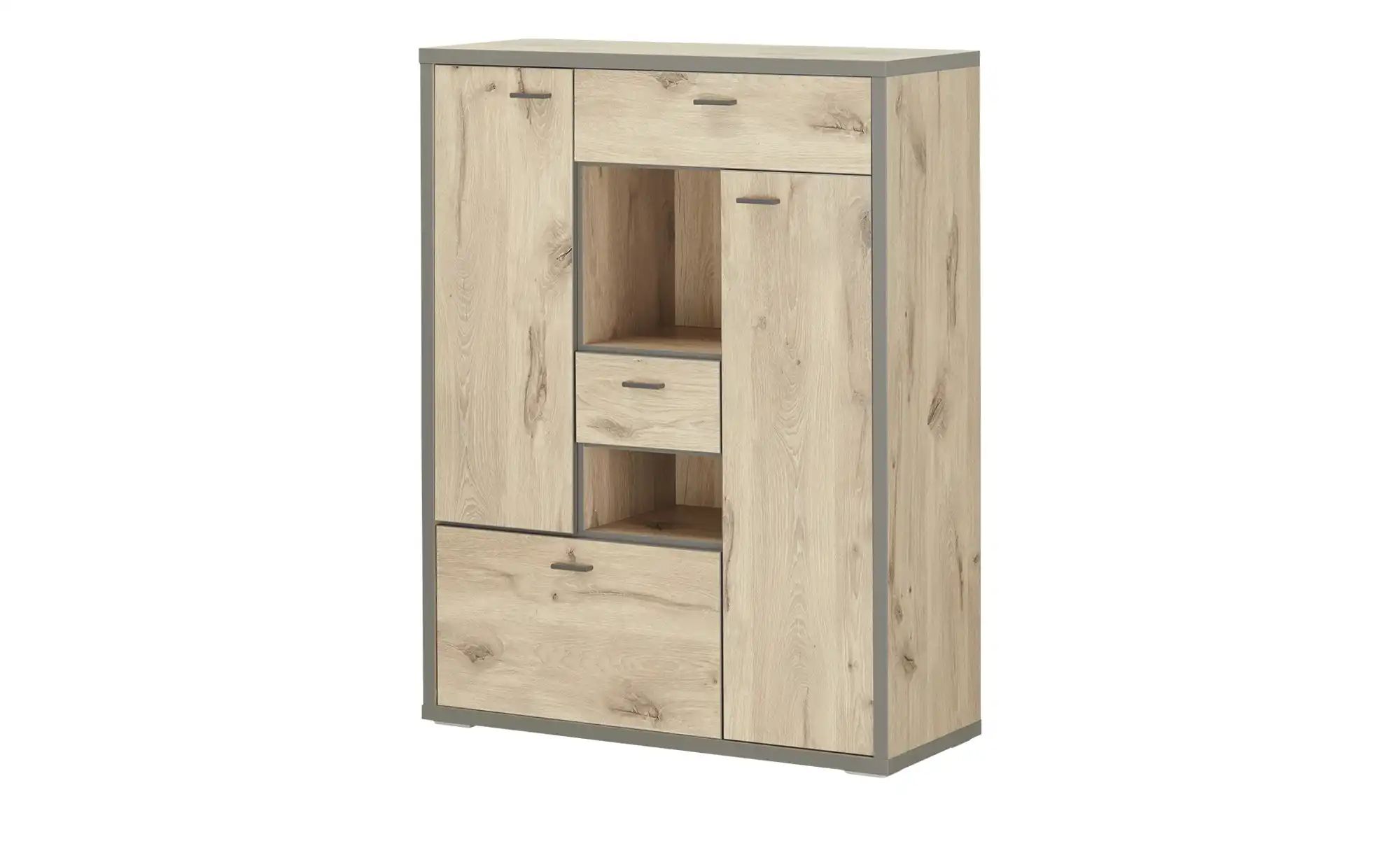 uno Highboard  Orlando ¦ holzfarben ¦ Maße (cm): B: 96 H: 125 T: 38 Kommode günstig online kaufen