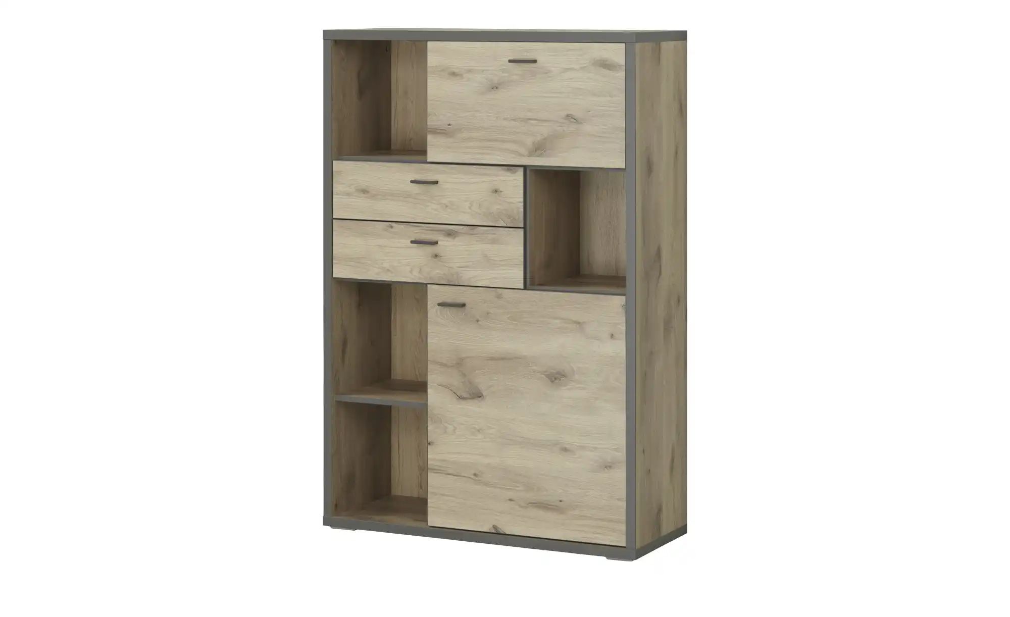 uno Highboard  Orlando ¦ holzfarben ¦ Maße (cm): B: 96 H: 141 T: 38 Kommode günstig online kaufen