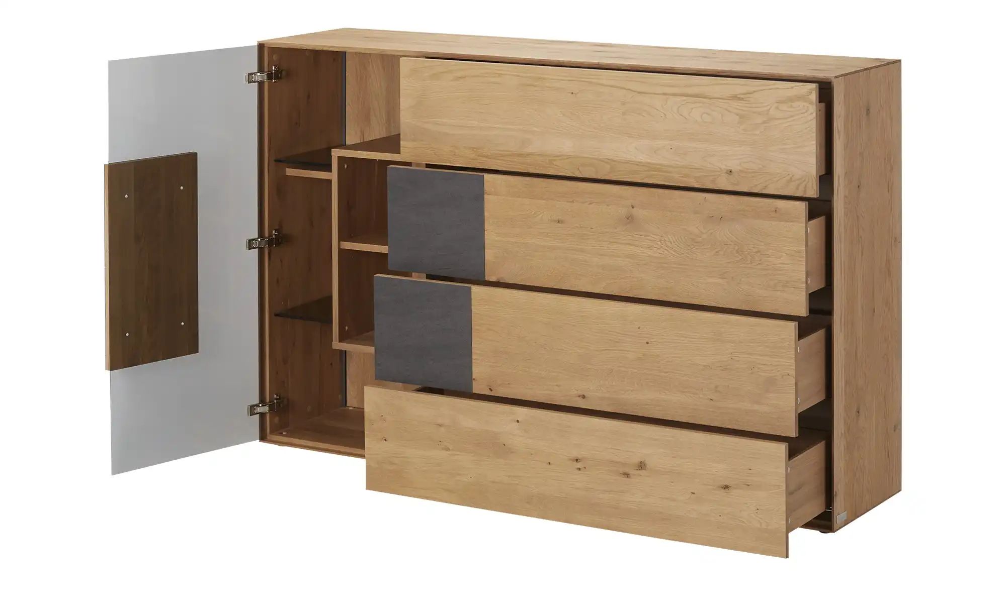 Wohnwert Highboard  Ardesia ¦ holzfarben ¦ Maße (cm): B: 182 H: 115 T: 44 K günstig online kaufen