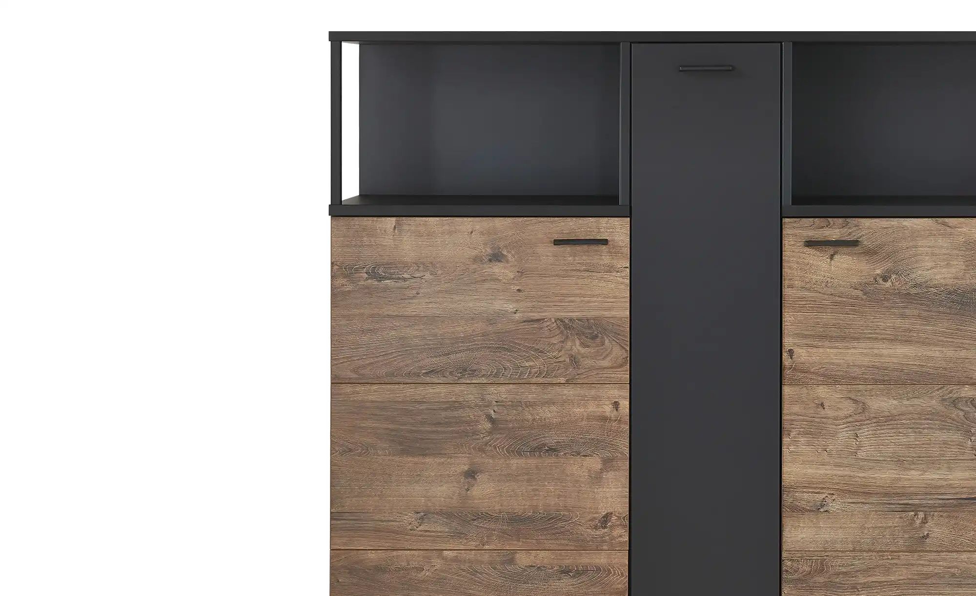 Thumbnail - uno Highboard Bacoor ¦ holzfarben ¦ Maße (cm): B: 150 H: 140 T: 44.0 Kommoden & Sideboards > Highboards - Höffner