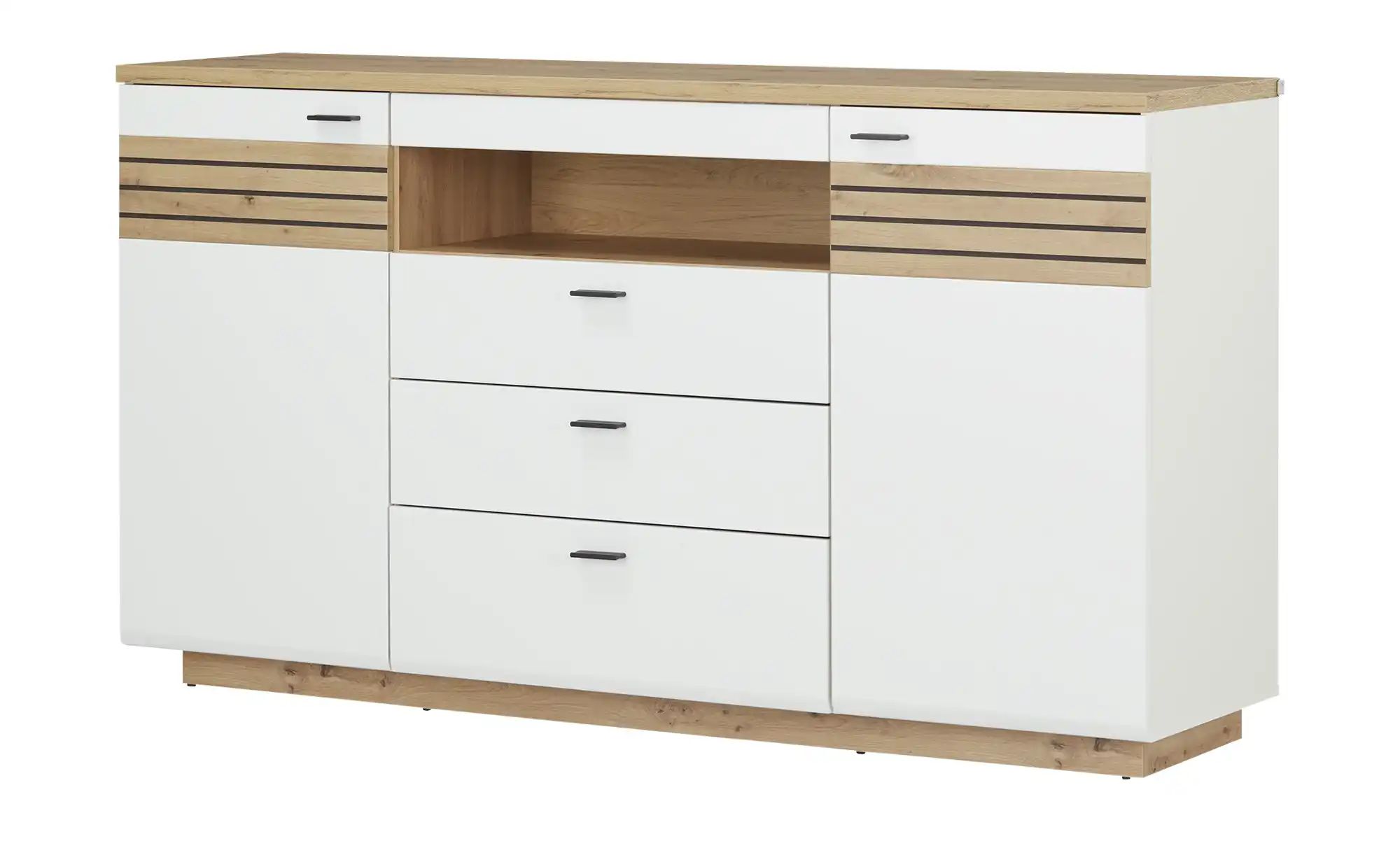 uno Sideboard  Fresno ¦ weiß ¦ Maße (cm): B: 175 H: 97 T: 47.0 Kommoden & S günstig online kaufen