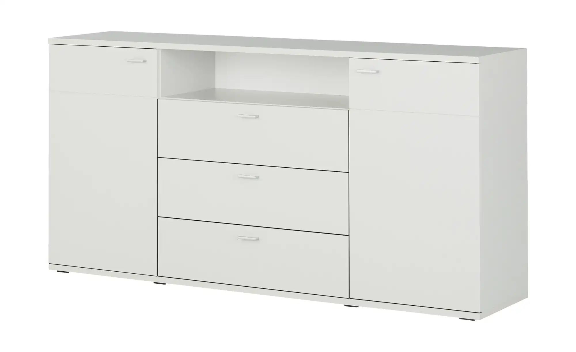 uno Sideboard  Amelia ¦ grau ¦ Maße (cm): B: 180 H: 90 T: 42 Kommoden & Sid günstig online kaufen