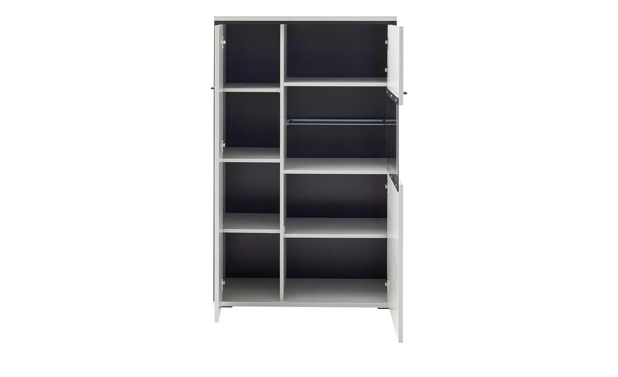 Thumbnail - uno Highboard Orella ¦ weiß ¦ Maße (cm): B: 84 H: 136 T: 38.0 Kommoden & Sideboards > Highboards - Höffner