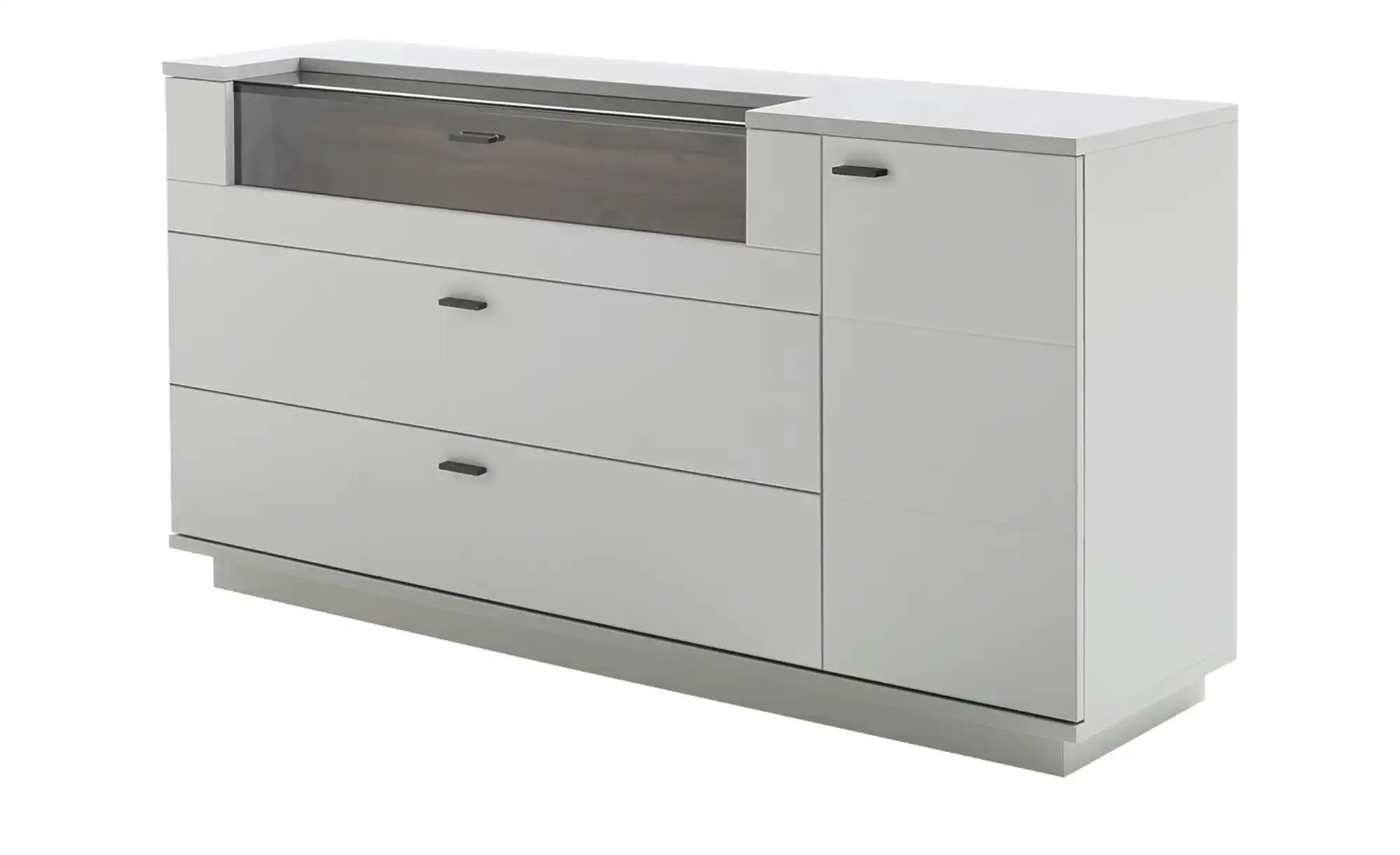 uno Sideboard  Sarbonne ¦ grau ¦ Maße (cm): B: 165 H: 85 T: 44 Kommoden & S günstig online kaufen