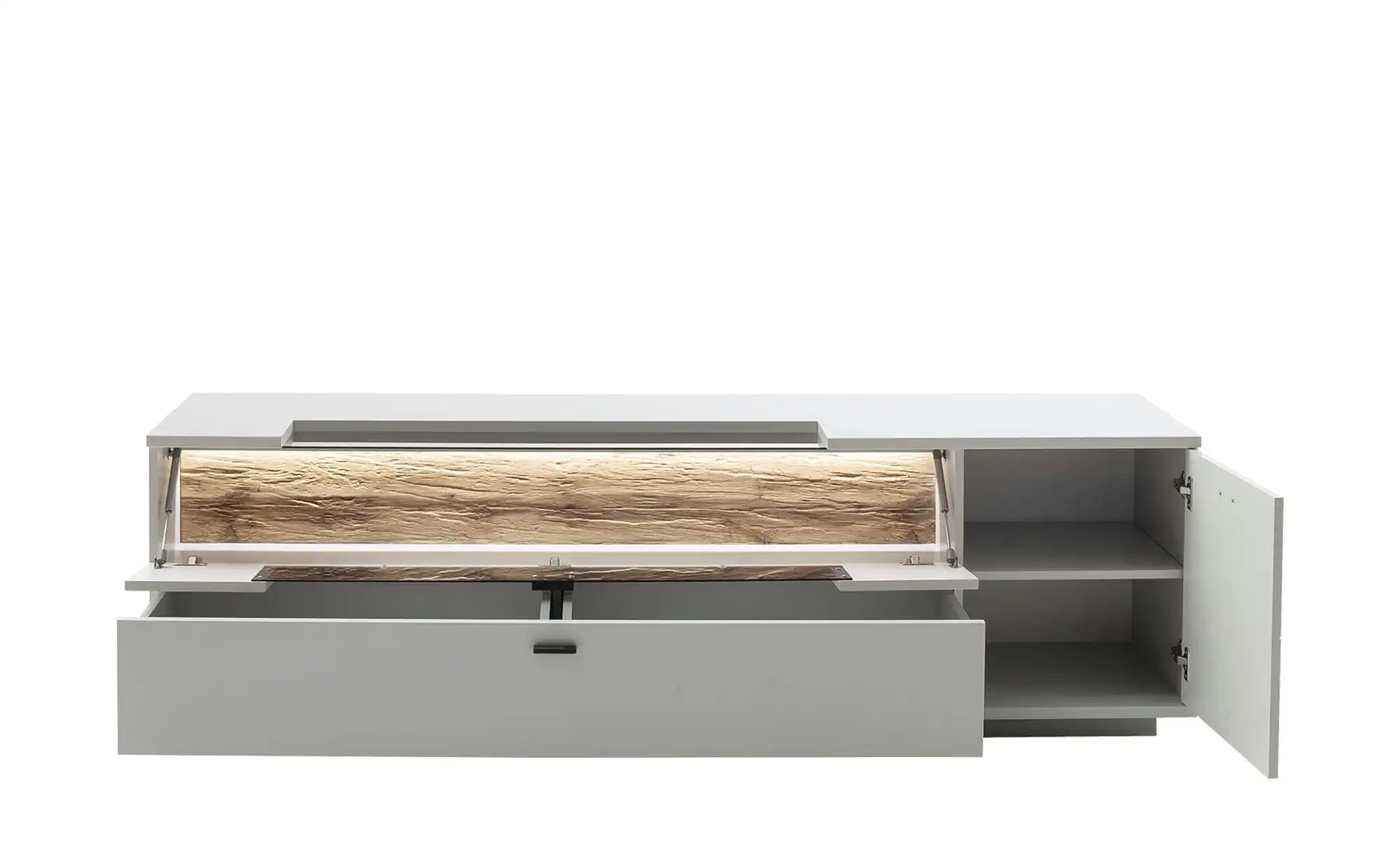 Thumbnail - uno TV-Lowboard  Sarbonne ¦ grau ¦ Maße (cm): B: 195 H: 61 T: 50.0 Kommoden & Sideboards > Lowboards - Höffner