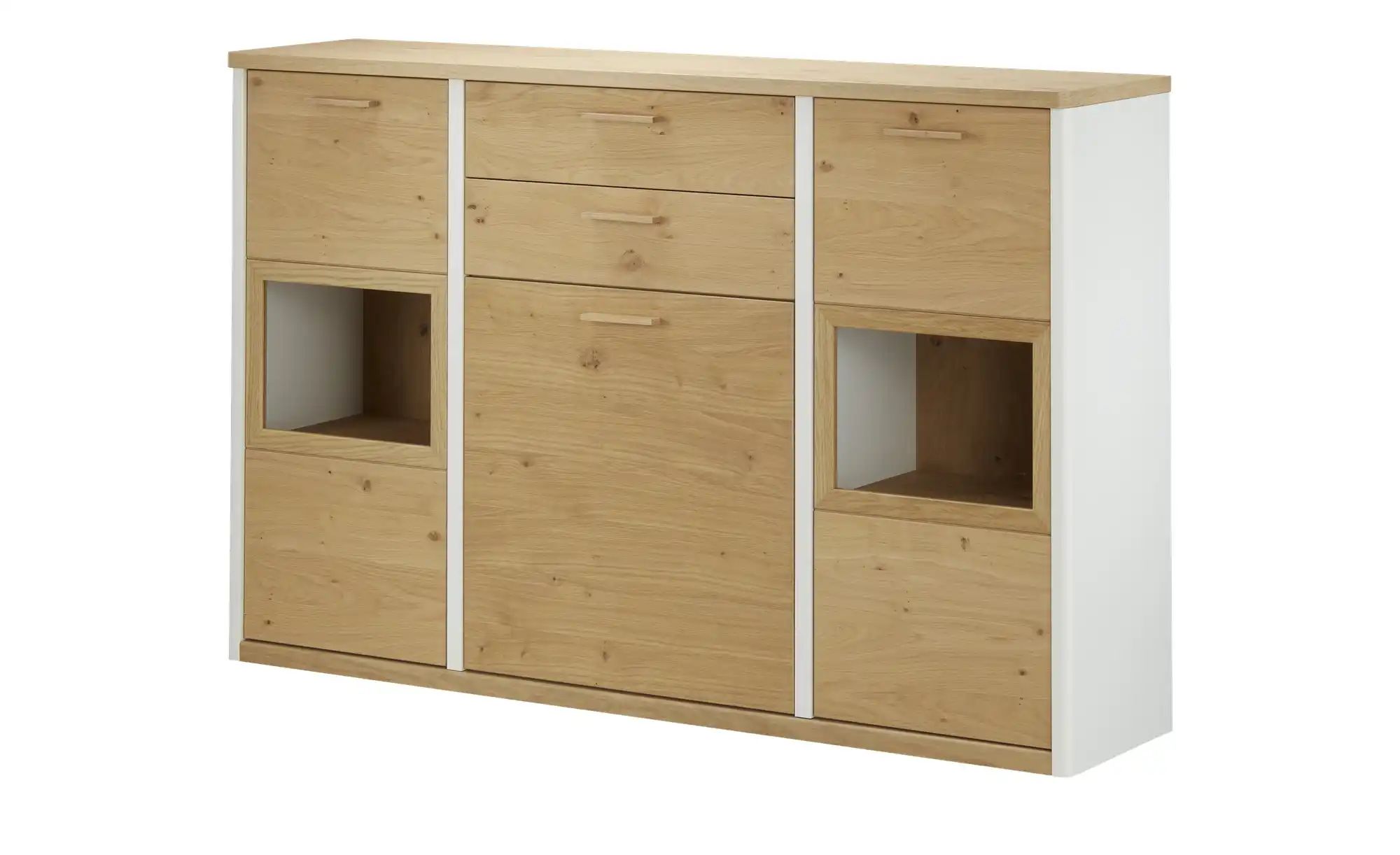 Wohnwert Highboard  Libro Plus ¦ holzfarben ¦ Maße (cm): B: 175 H: 113 T: 4 günstig online kaufen