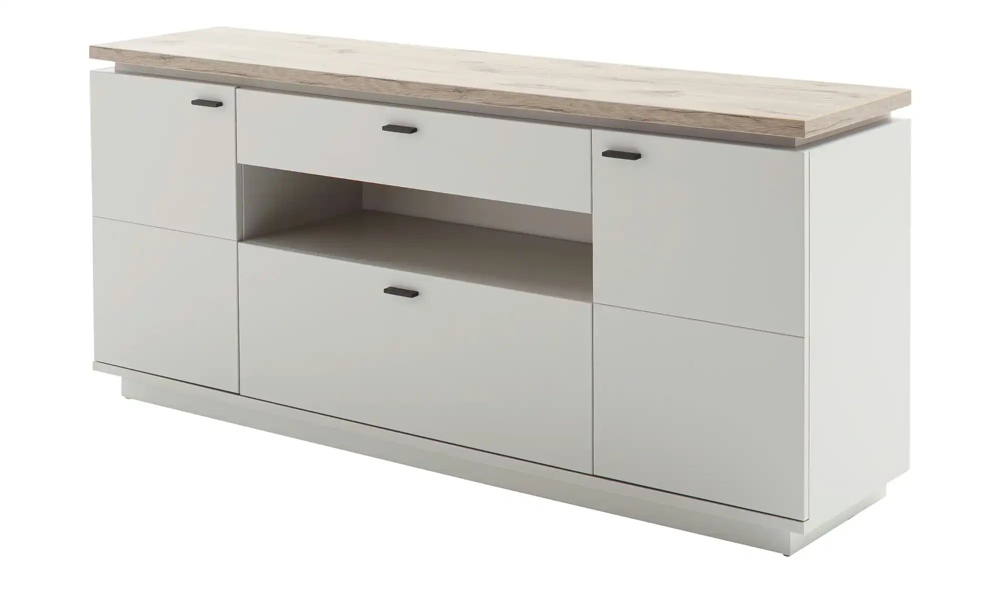 uno Sideboard  Amantea  grau  Maße (cm): B: 180 H: 81 T: 44.0 | 04027207231149