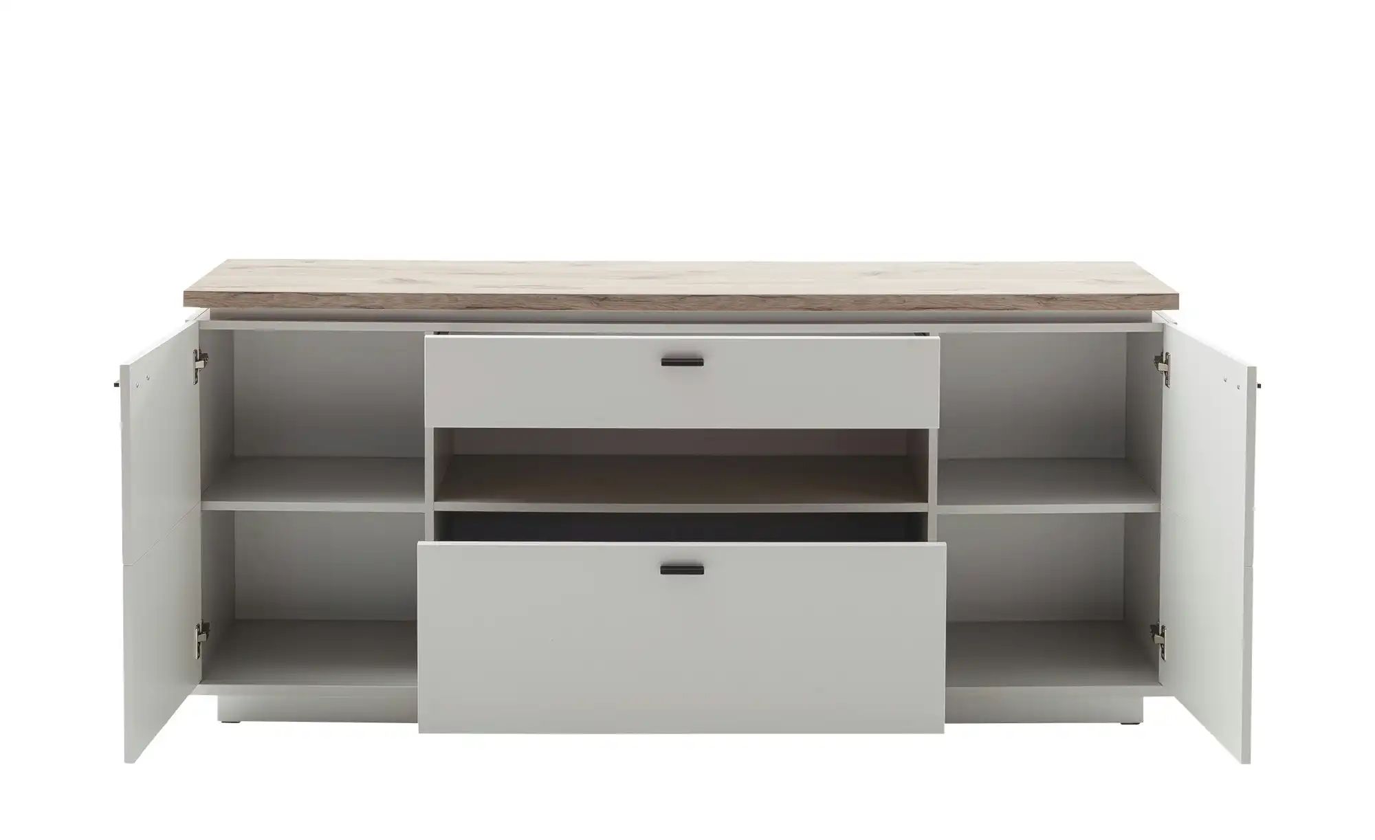 Thumbnail - uno Sideboard  Amantea ¦ grau ¦ Maße (cm): B: 180 H: 81 T: 44.0 Kommoden & Sideboards > Sideboards - Höffner