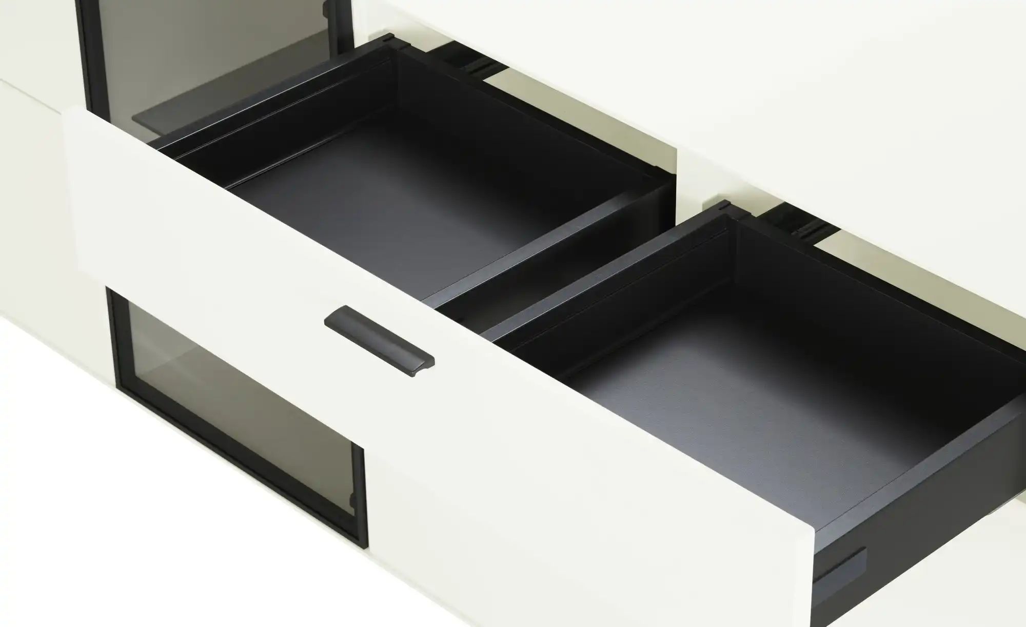 Wohnwert Sideboard  Spektrum ¦ weiß ¦ Maße (cm): B: 197 H: 83 T: 46.0 Kommo günstig online kaufen