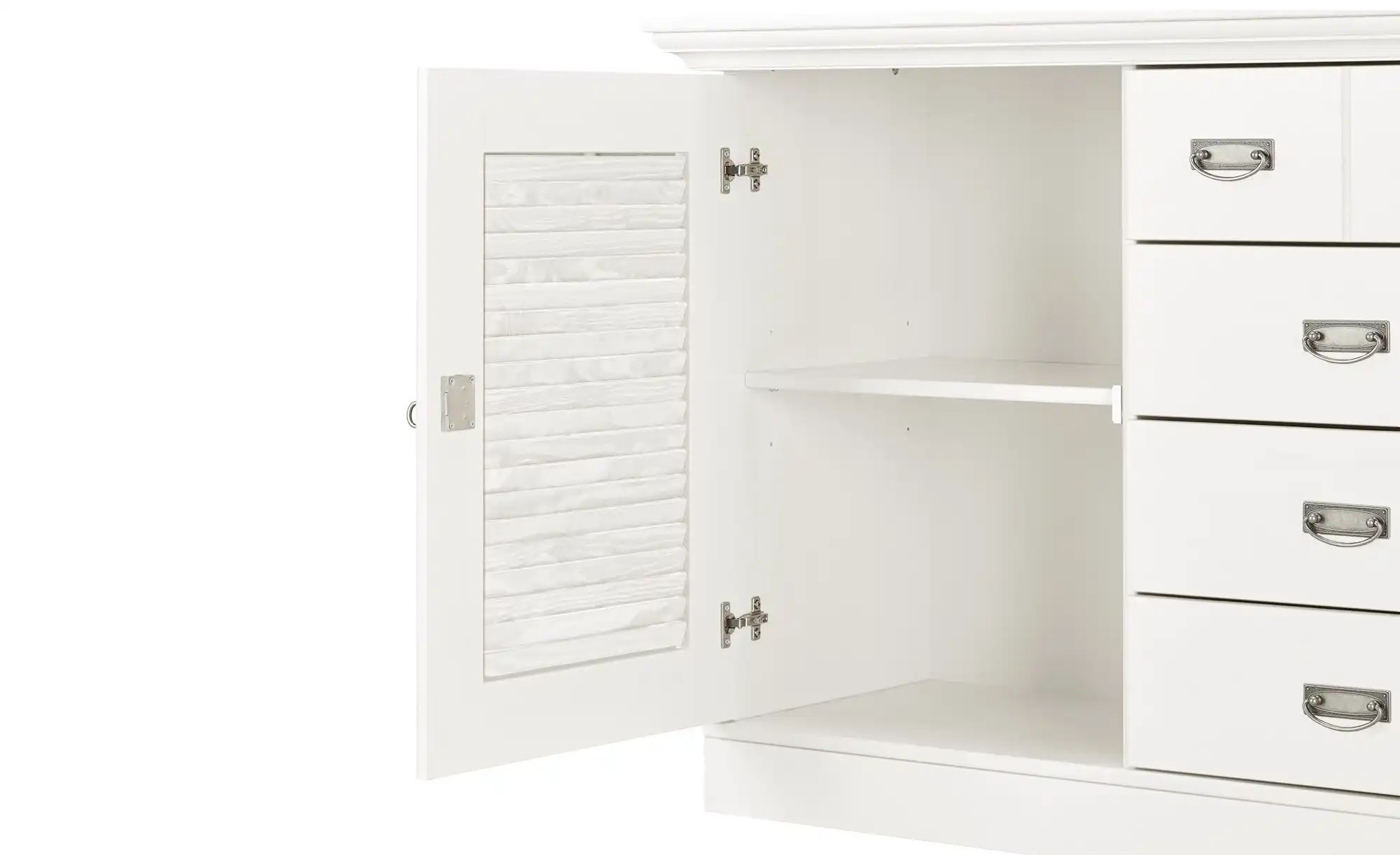 Thumbnail - maison bleue Buffet  Fancy ¦ weiß ¦ Maße (cm): B: 171,3 H: 202,1 T: 48.0 Schränke > Buffets - Höffner