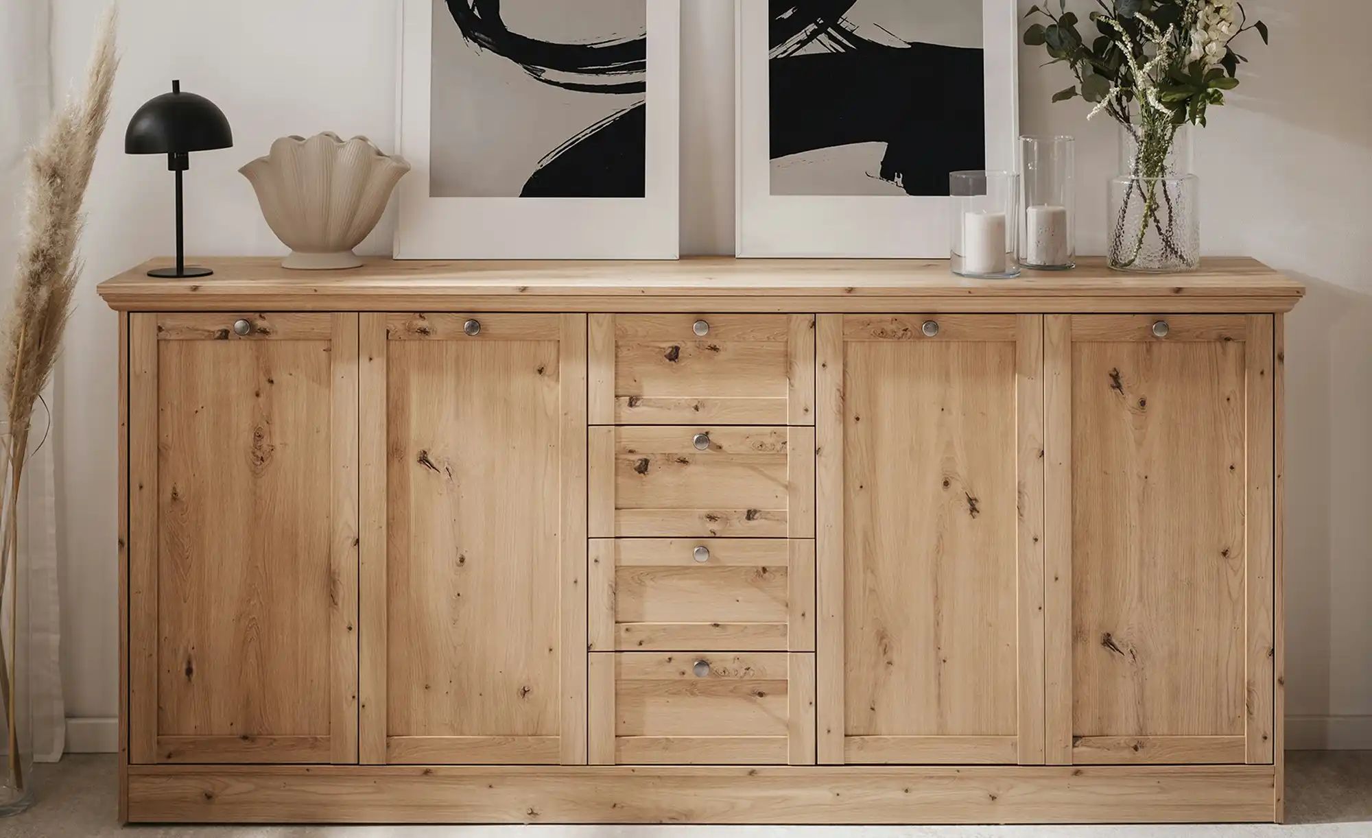 Thumbnail - Sideboard Forsten ¦ holzfarben ¦ Maße (cm): B: 200 H: 90 T: 40.0 Kommoden & Sideboards > Sideboards - Höffner