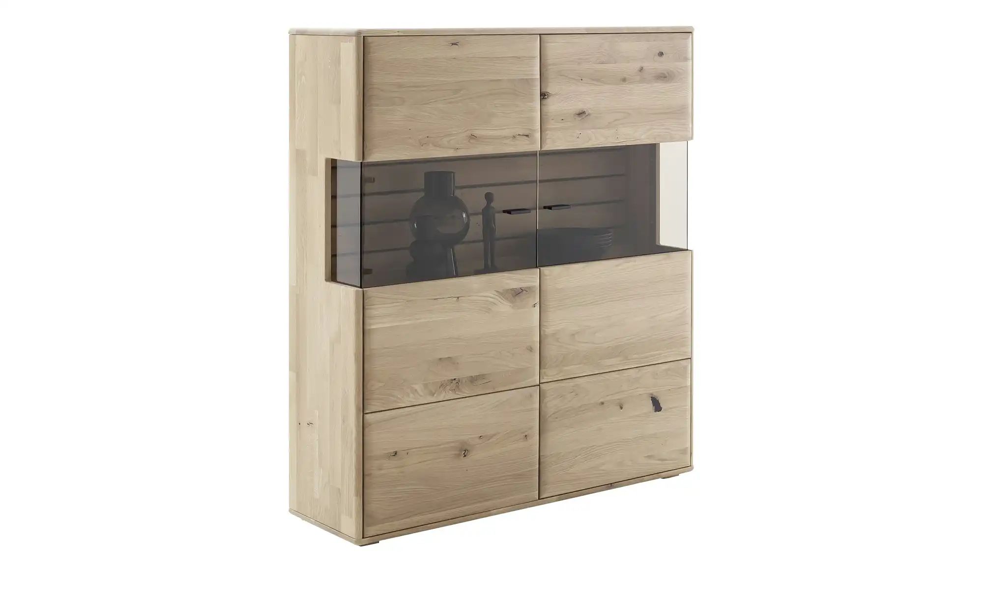 Highboard  Onna ¦ holzfarben ¦ Maße (cm): B: 124 H: 140 T: 37 Kommoden & Si günstig online kaufen