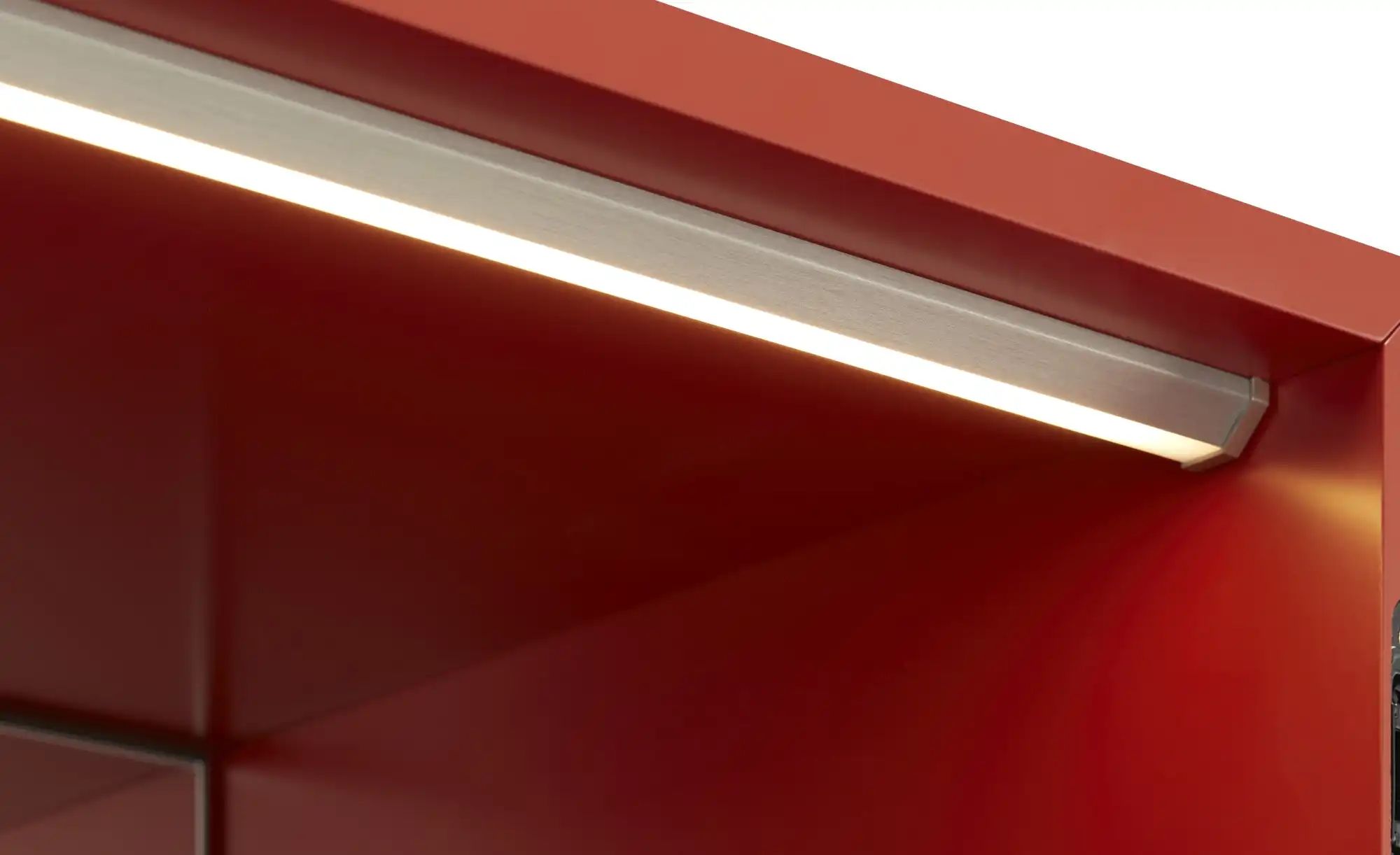 Thumbnail - SCHÖNER WOHNEN Kollektion Barschrank Amaya ¦ rot ¦ Maße (cm): B: 80 H: 165 T: 45.0 Kommoden & Sideboards > Highboards -...