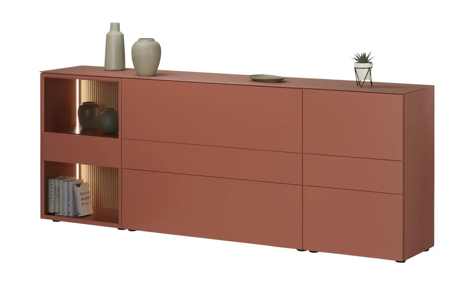 SCHÖNER WOHNEN Kollektion Sideboard  Amaya ¦ braun ¦ Maße (cm): B: 240 H: 9 günstig online kaufen