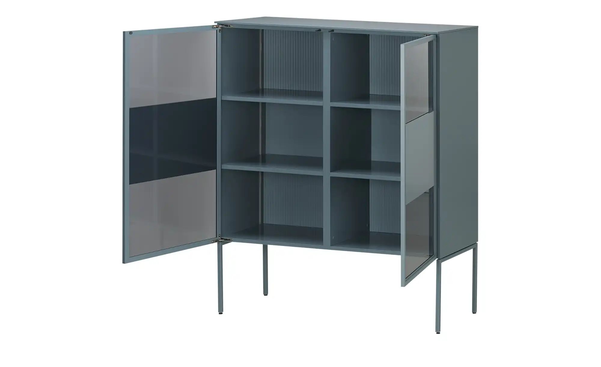 Thumbnail - SCHÖNER WOHNEN Kollektion Highboard Amaya ¦ grau ¦ Maße (cm): B: 120 H: 145 T: 45.0 Kommoden & Sideboards > Highboards ...