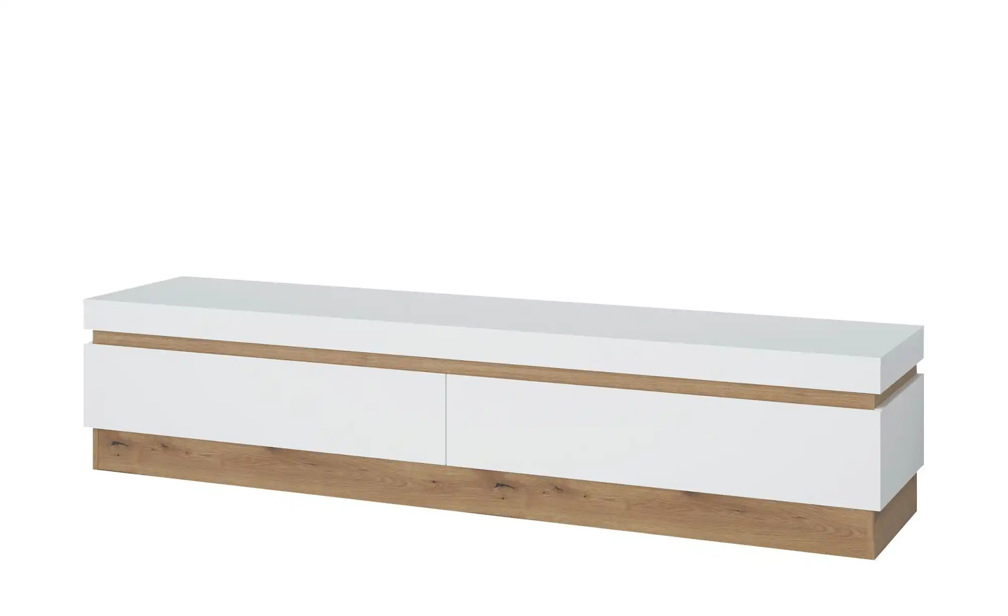 TV-Lowboard  Calabria ¦ weiß ¦ Maße (cm): B: 201 H: 44 T: 45.0 Kommoden & S günstig online kaufen