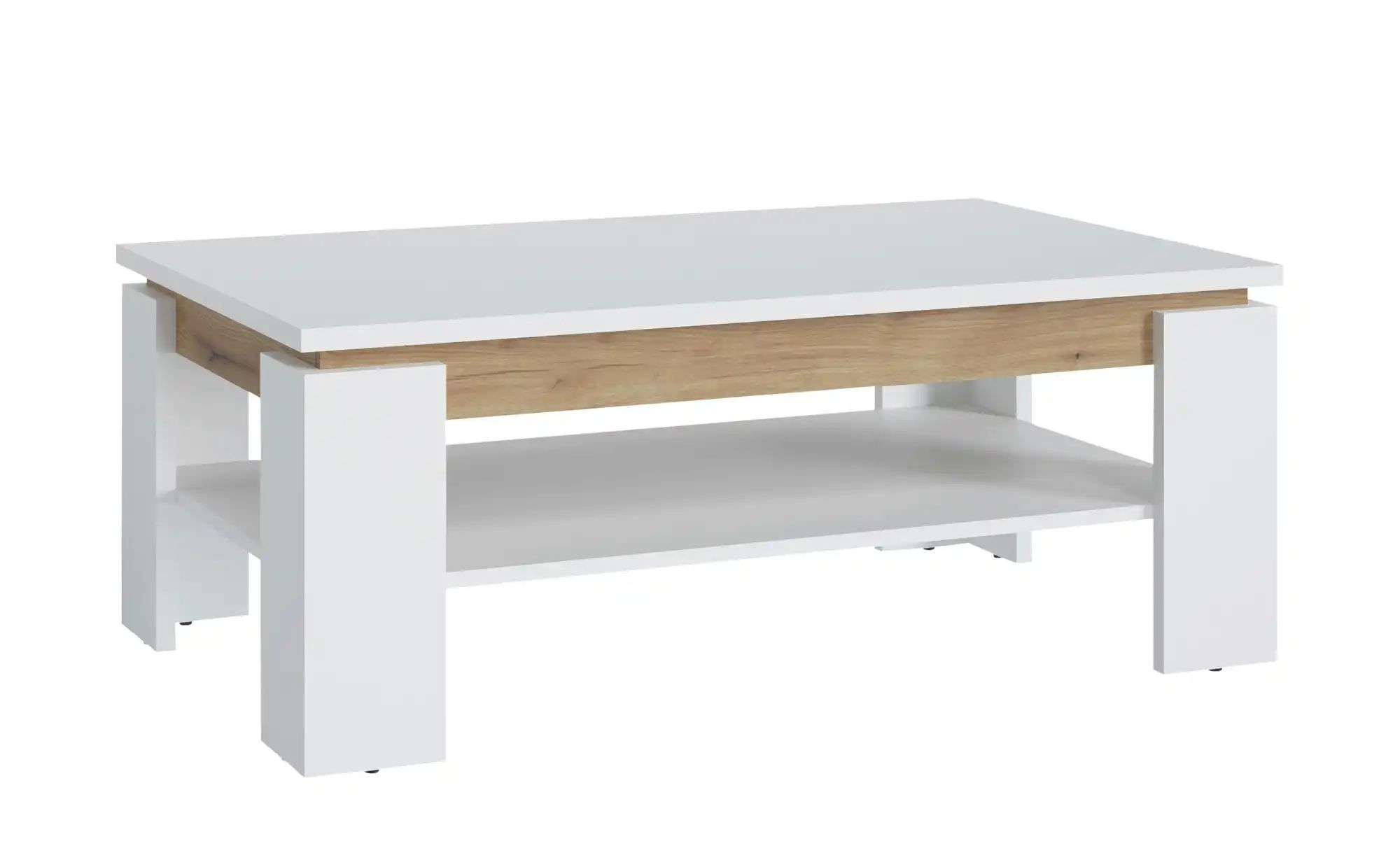 Couchtisch  Caorle ¦ weiß ¦ Maße (cm): B: 110 H: 43 T: 67.0 Tische > Coucht günstig online kaufen