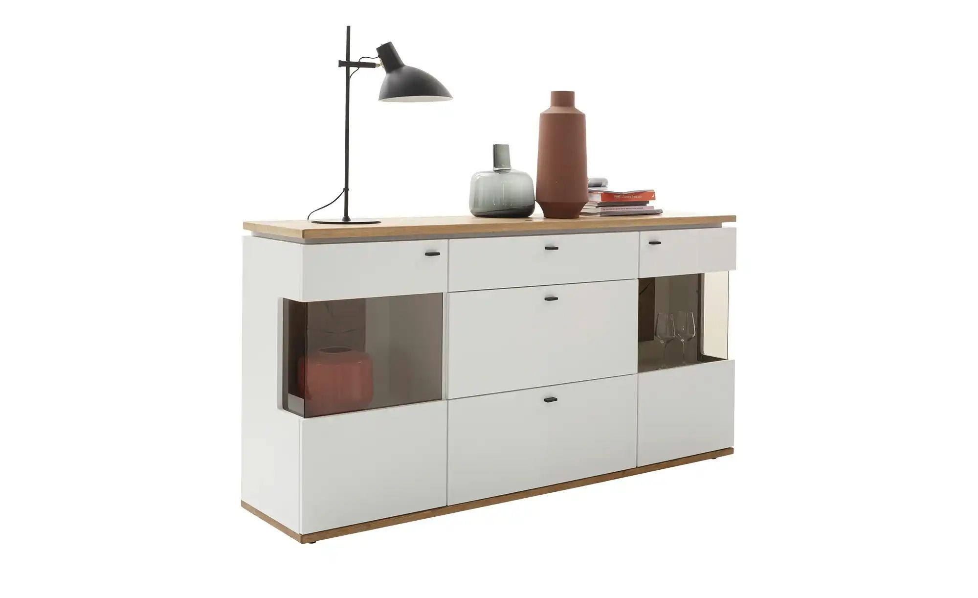 Thumbnail - uno Sideboard Marlea ¦ weiß ¦ Maße (cm): B: 180 H: 93 T: 44.0 Kommoden & Sideboards > Sideboards - Höffner