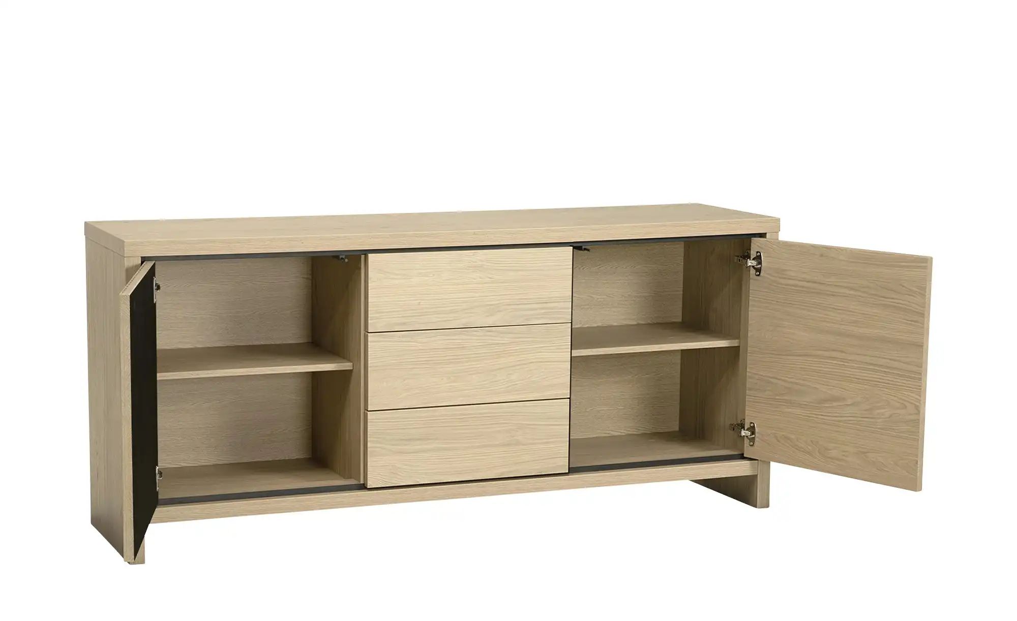 uno Sideboard  Levanzo ¦ holzfarben ¦ Maße (cm): B: 165 H: 80 T: 45.0 Kommo günstig online kaufen