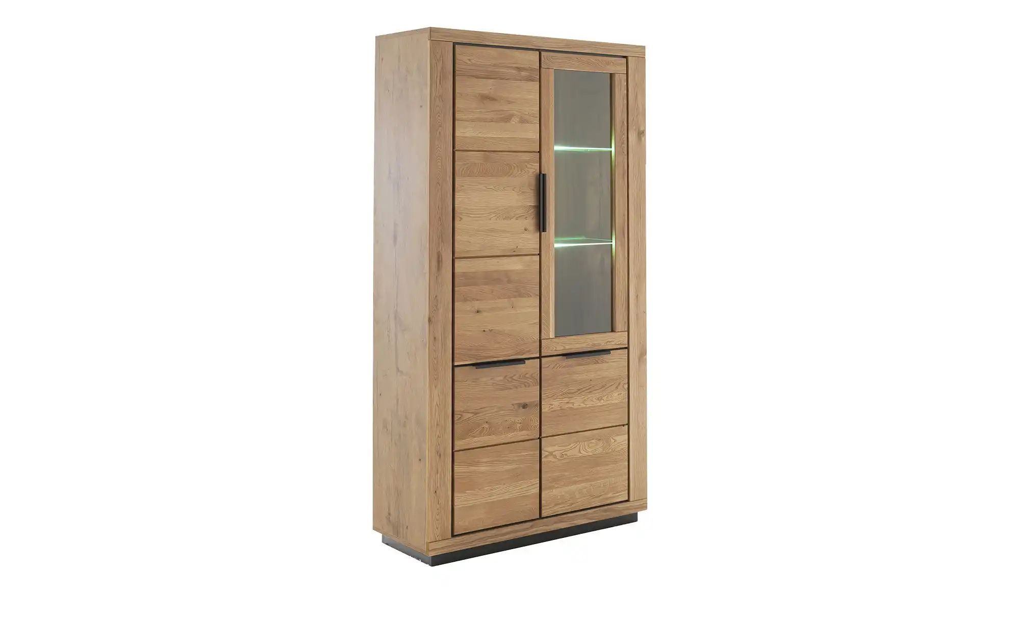 Thumbnail - uno Kombi-Vitrine  Grinda ¦ holzfarben ¦ Maße (cm): B: 107 H: 200 T: 40.0 Schränke > Vitrinen - Höffner