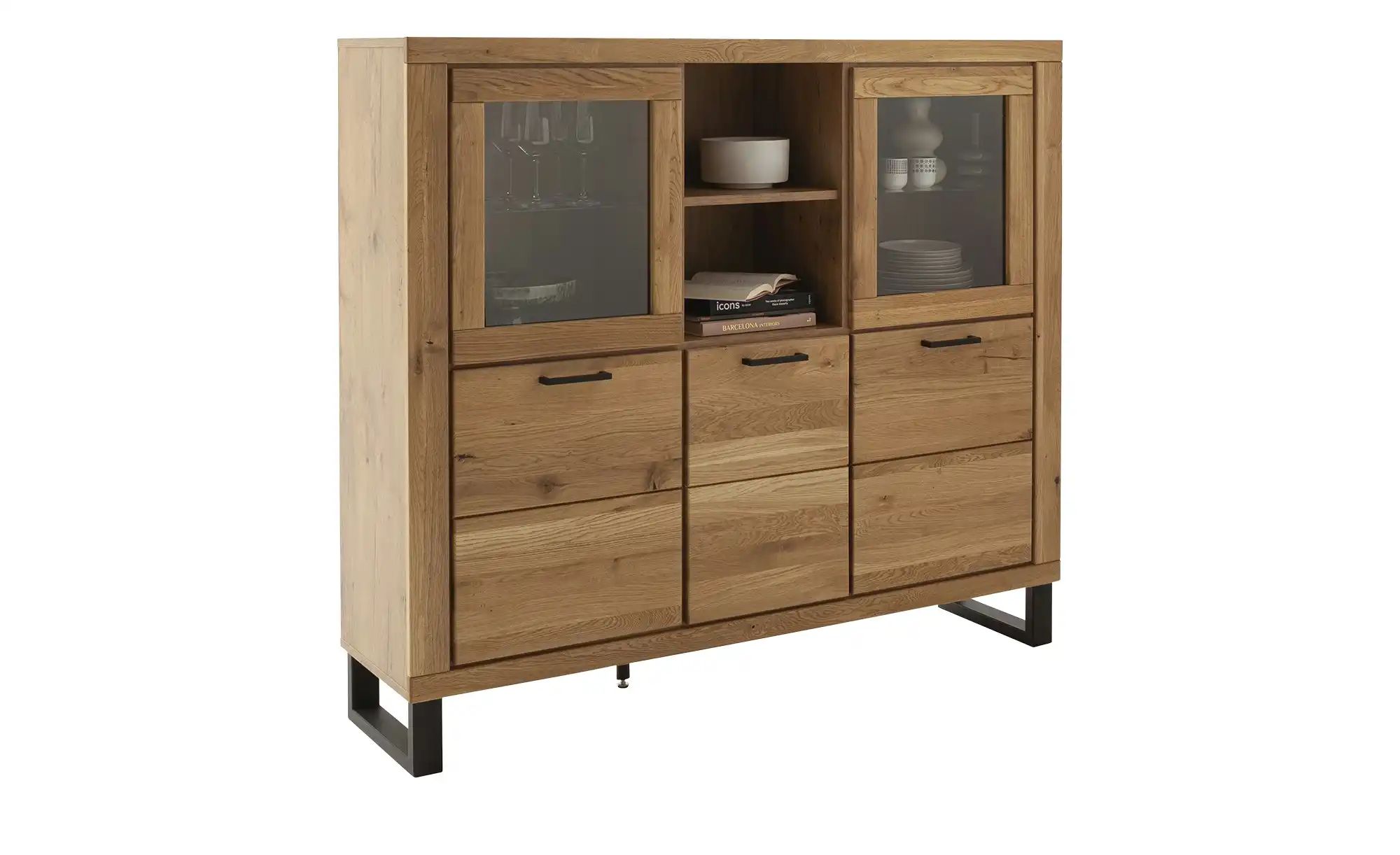 uno Highboard  Kain ¦ holzfarben ¦ Maße (cm): B: 159 H: 140 T: 40.0 Kommode günstig online kaufen