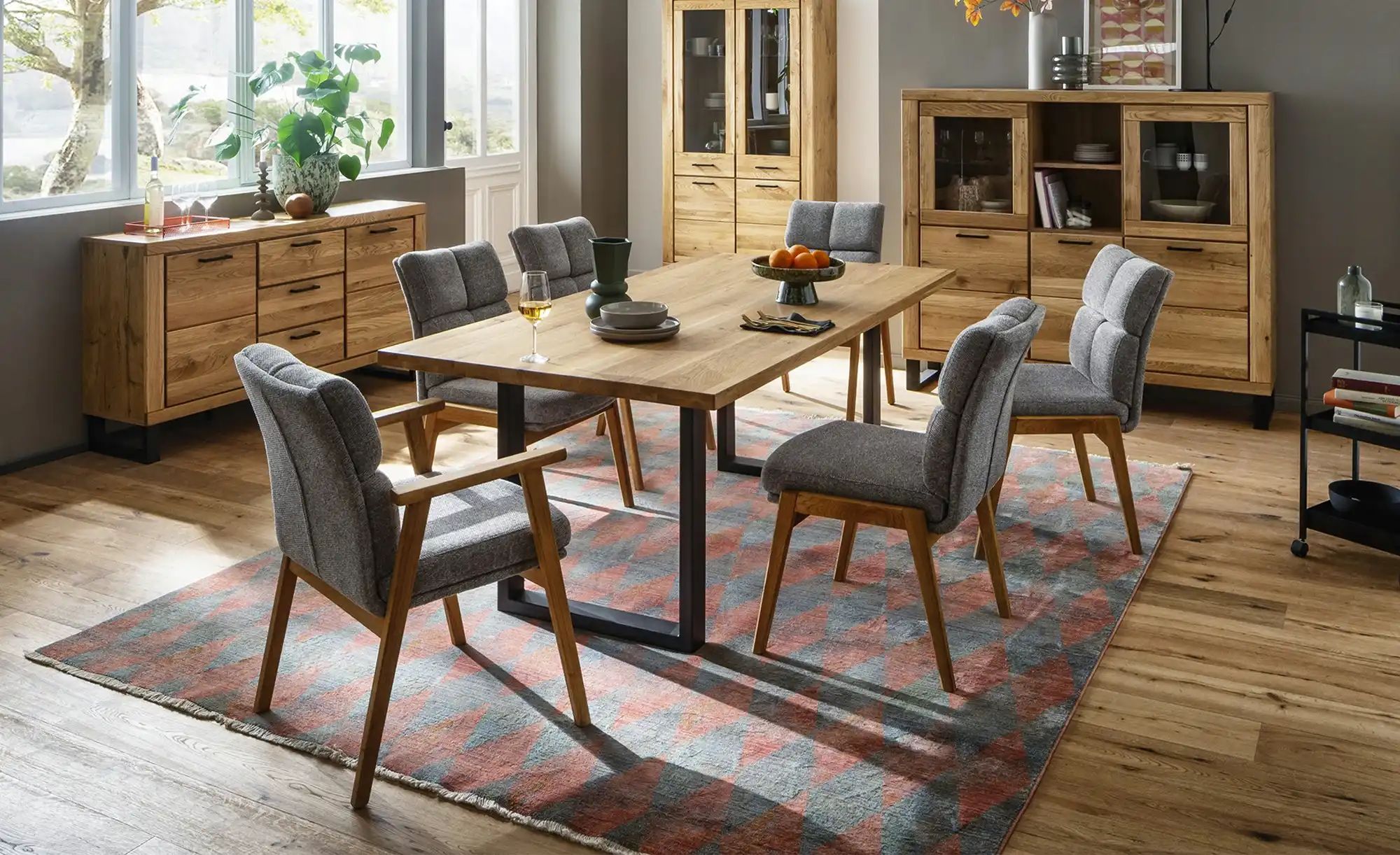 Thumbnail - uno Highboard Kain ¦ holzfarben ¦ Maße (cm): B: 159 H: 140 T: 40.0 Kommoden & Sideboards > Sideboards - Höffner