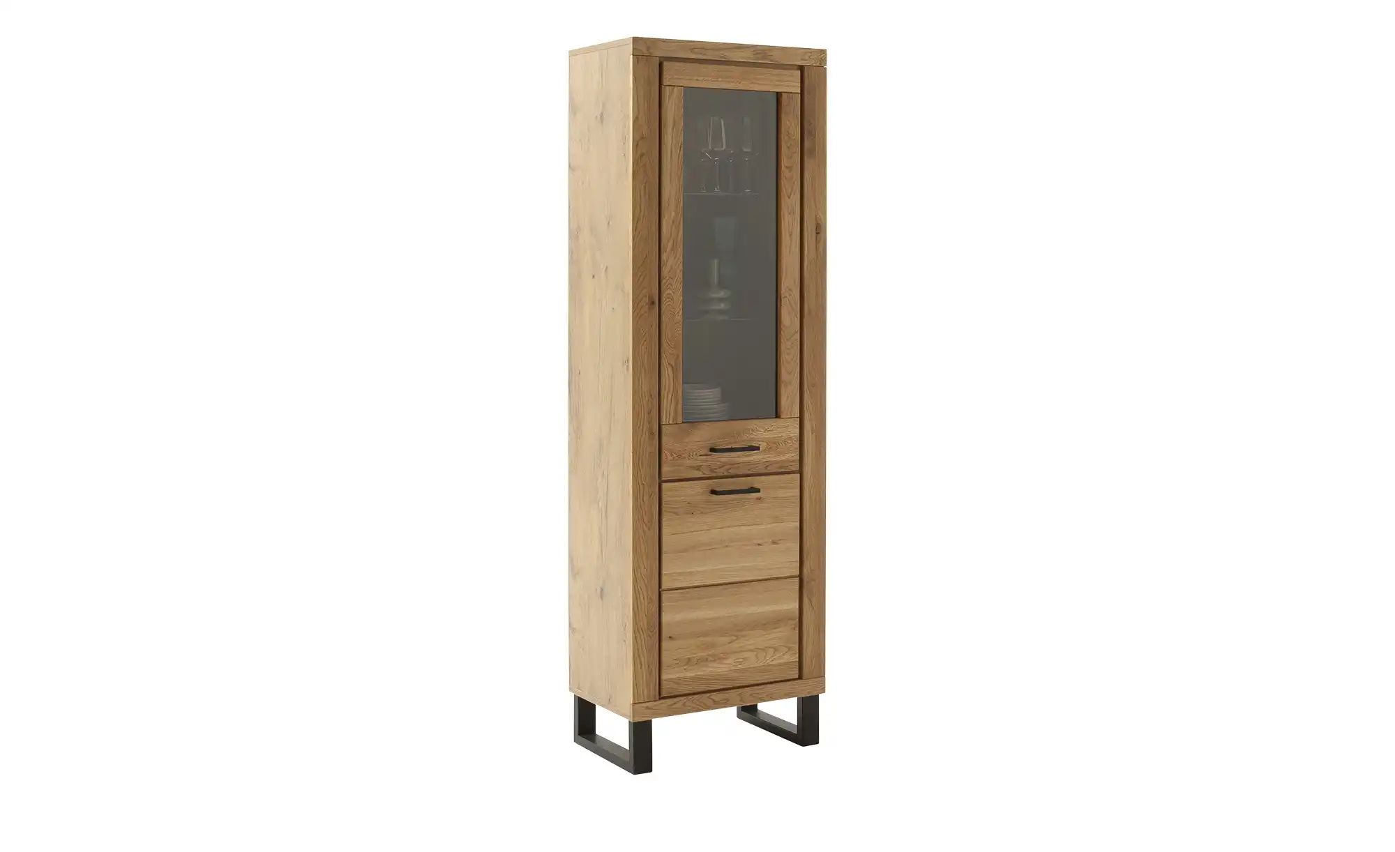 uno Vitrine  Kain ¦ holzfarben ¦ Maße (cm): B: 63 H: 199 T: 40.0 Schränke > günstig online kaufen