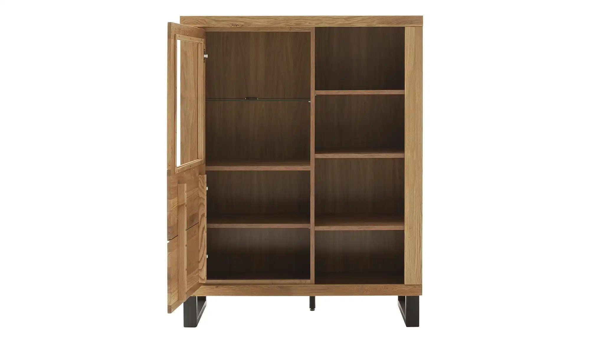 Thumbnail - uno Kombi-Highboard  Kain ¦ holzfarben ¦ Maße (cm): B: 108 H: 140 T: 40.0 Kommoden & Sideboards > Highboards - Höffner