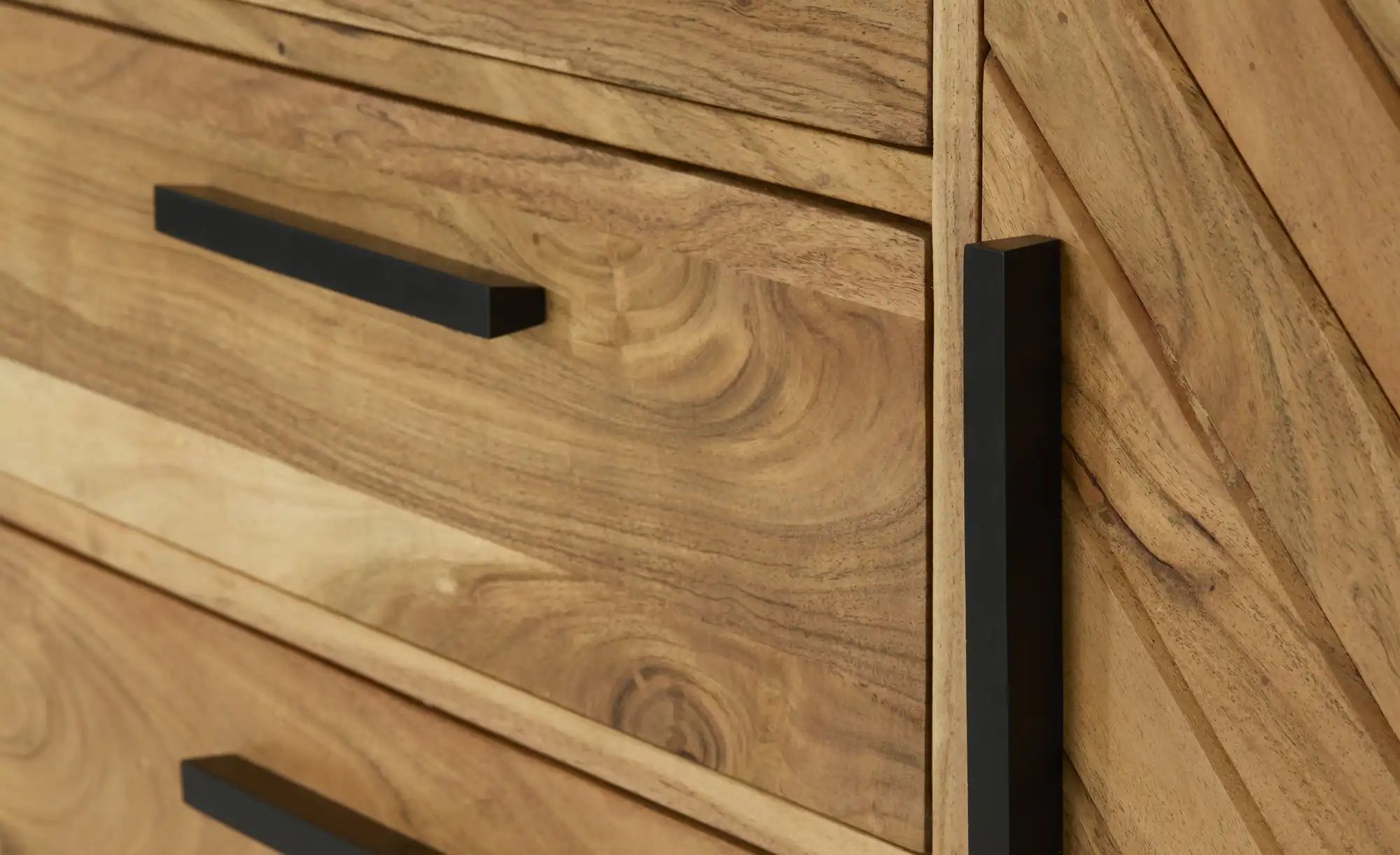 Sideboard aus Massivholz Calatria ¦ holzfarben ¦ Maße (cm): B: 160 H: 90 T: günstig online kaufen