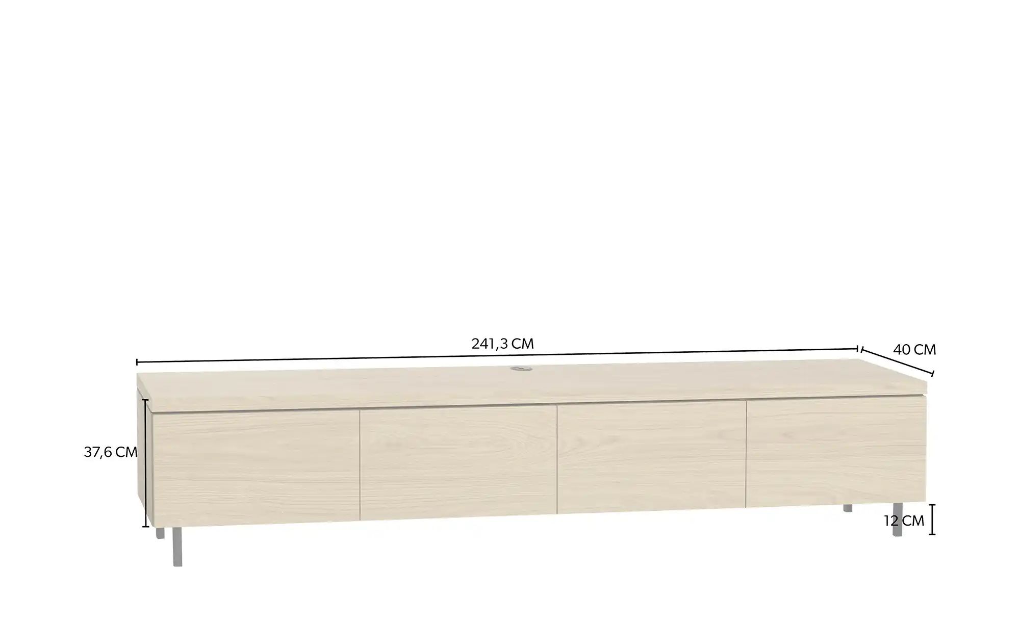 Thumbnail - uno Lowboard  Keswick ¦ Maße (cm): B: 241 H: 50 T: 40.0 Kommoden & Sideboards > Lowboards - Höffner