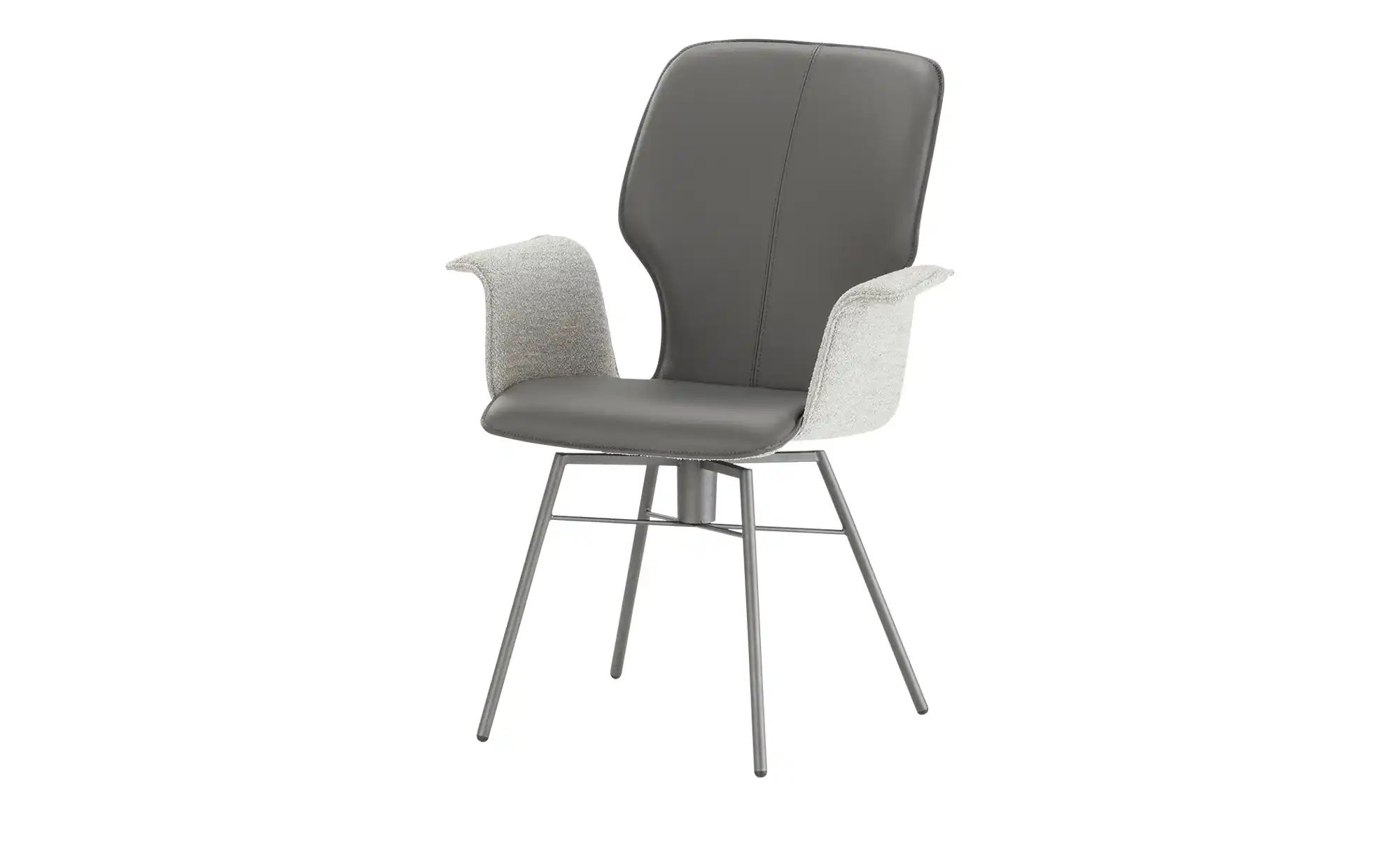 Musterring Armlehnstuhl  Nevio ¦ grau ¦ Maße (cm): B: 66 H: 95 T: 63.0 Stüh günstig online kaufen