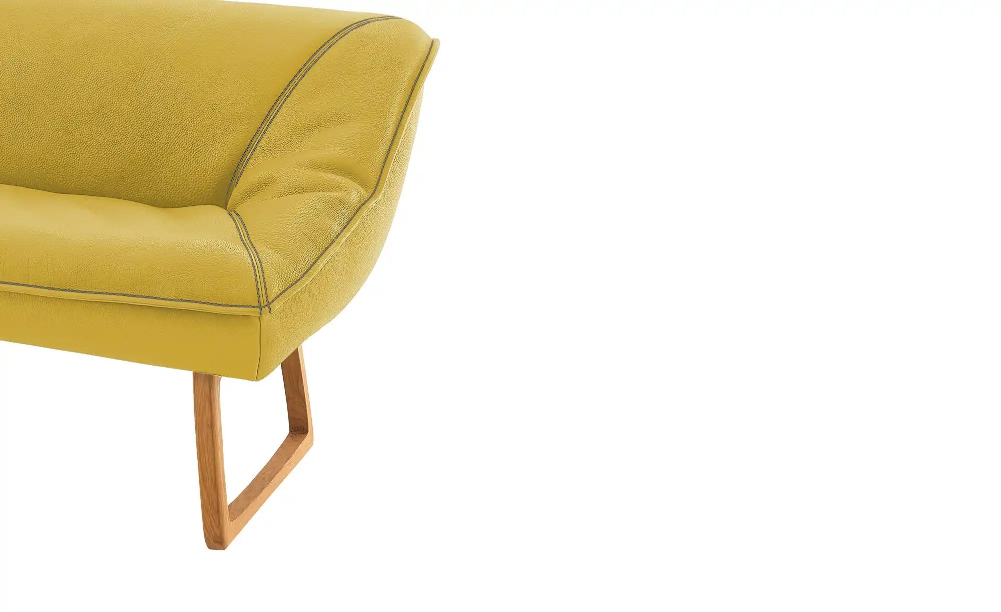 Thumbnail - KOINOR Polsterbank Leder Alino ¦ gelb ¦ Maße (cm): B: 188 H: 89 T: 77.0 Bänke > Einzelbänke - Höffner