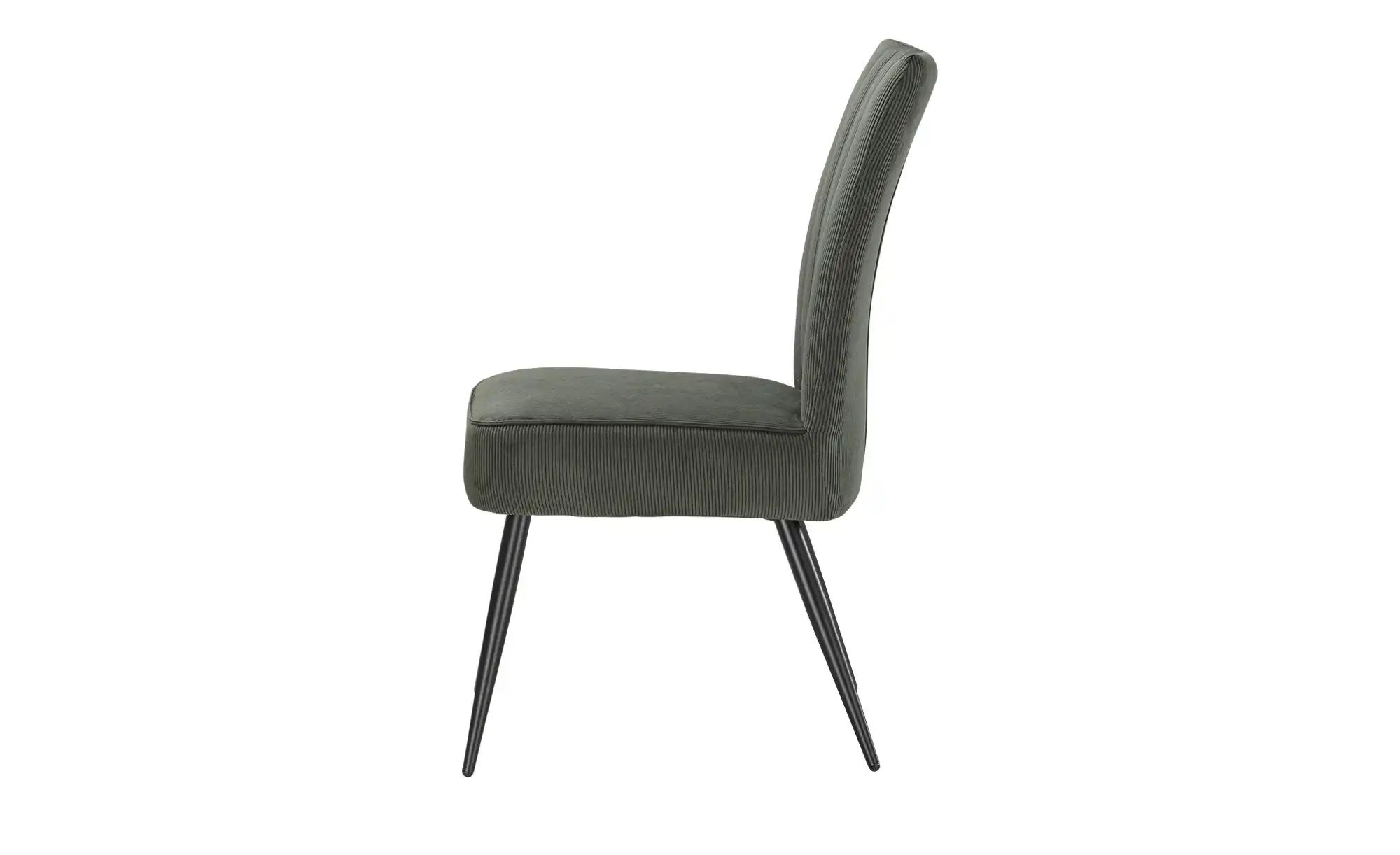 Stuhl  Enno ¦ grün ¦ Maße (cm): B: 47 H: 95 T: 65.0 Stühle > Polsterstühle günstig online kaufen