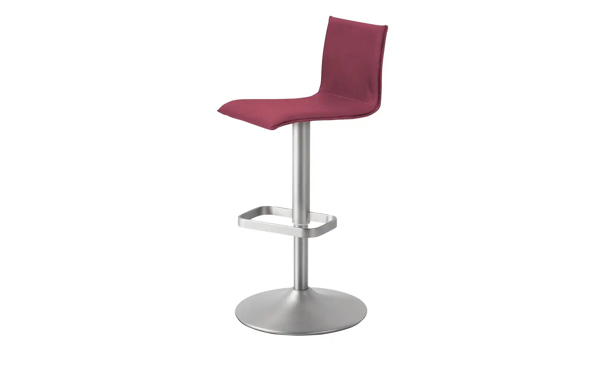Barhocker  MyTina ¦ rot ¦ Maße (cm): B: 44 T: 38.0 Polstermöbel > Hocker > günstig online kaufen