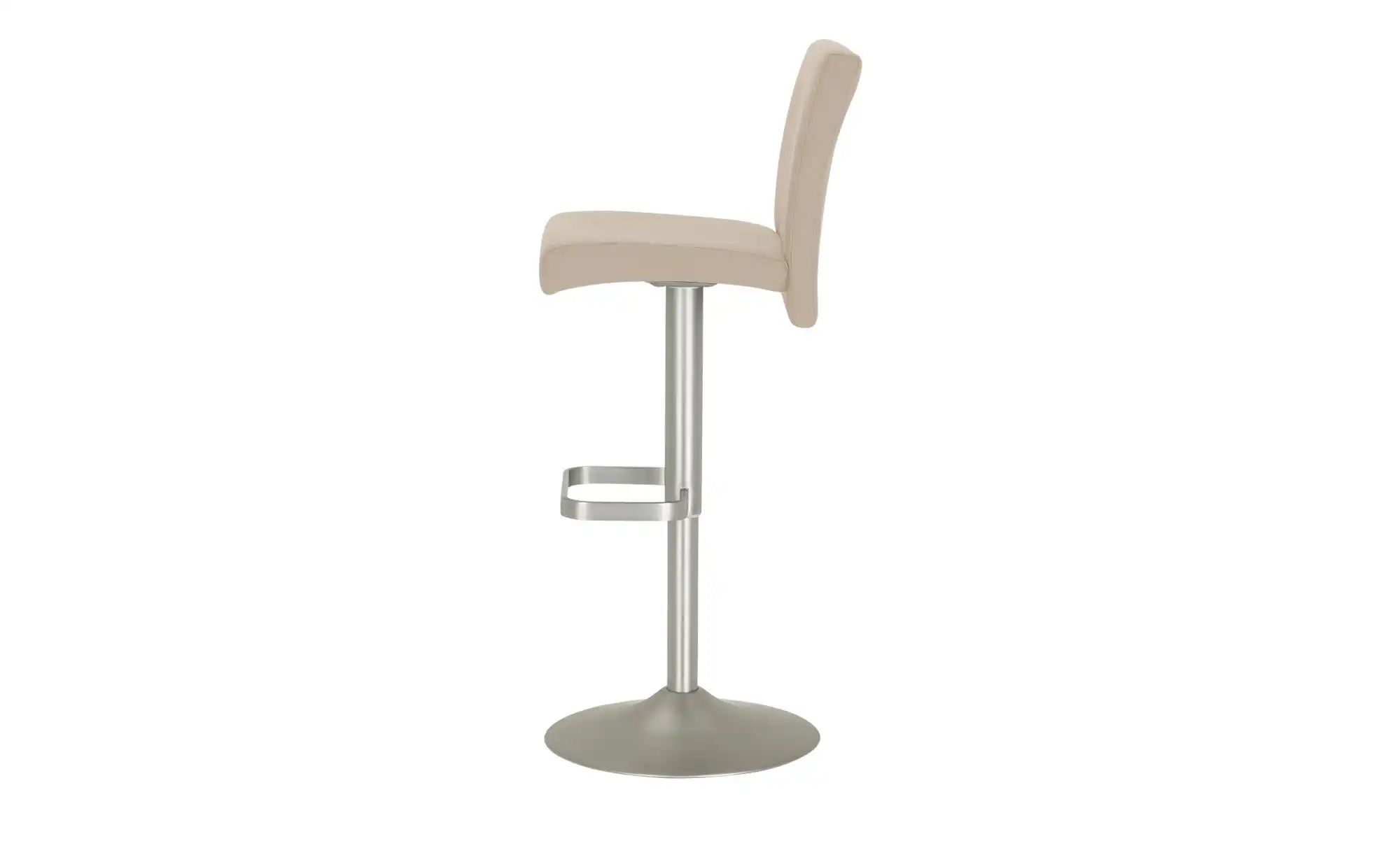 Barhocker  MyTina ¦ beige ¦ Maße (cm): B: 44 T: 38 Polstermöbel > Hocker > günstig online kaufen