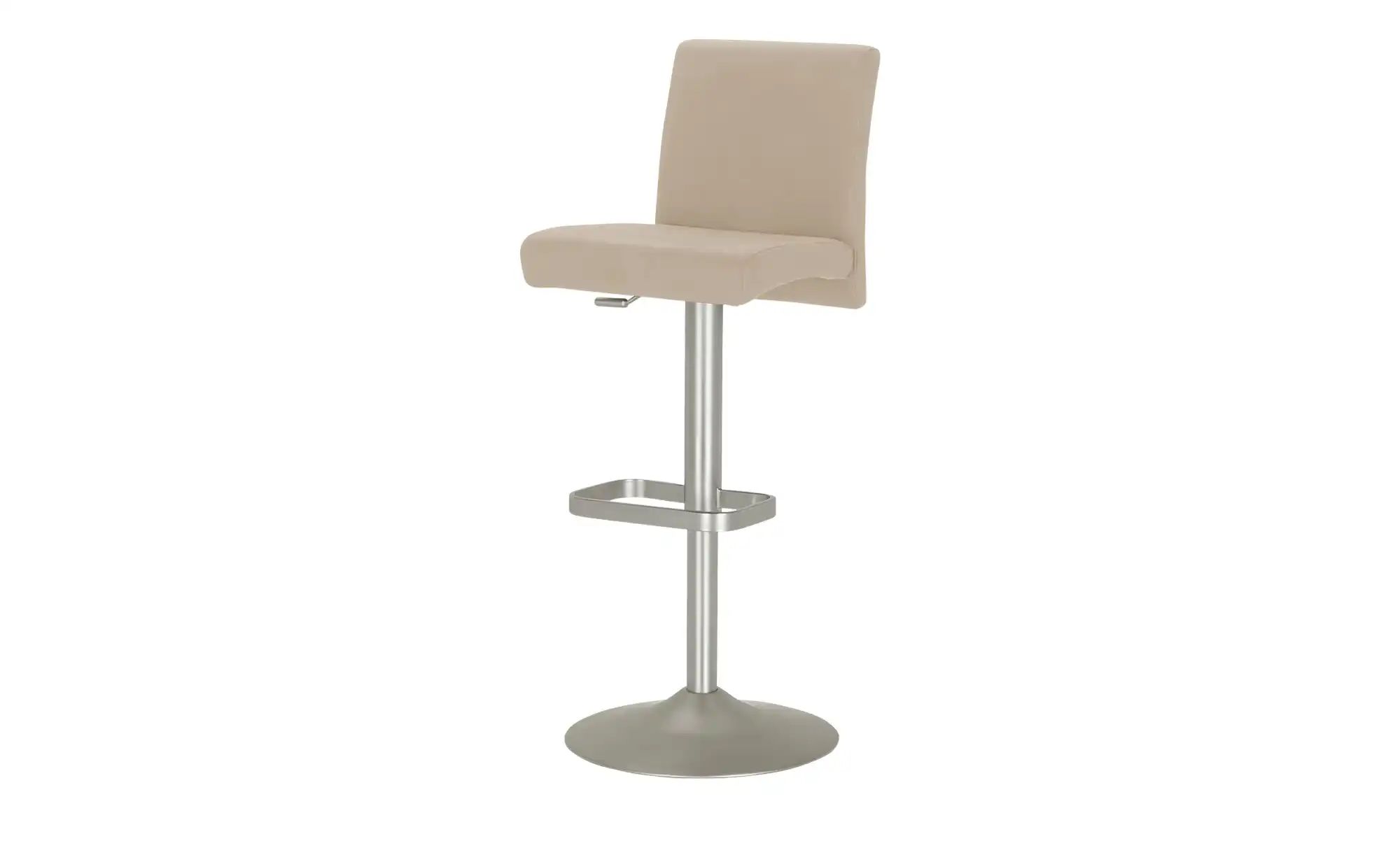 Barhocker  MyTina ¦ beige ¦ Maße (cm): B: 44 T: 38 Polstermöbel > Hocker > günstig online kaufen