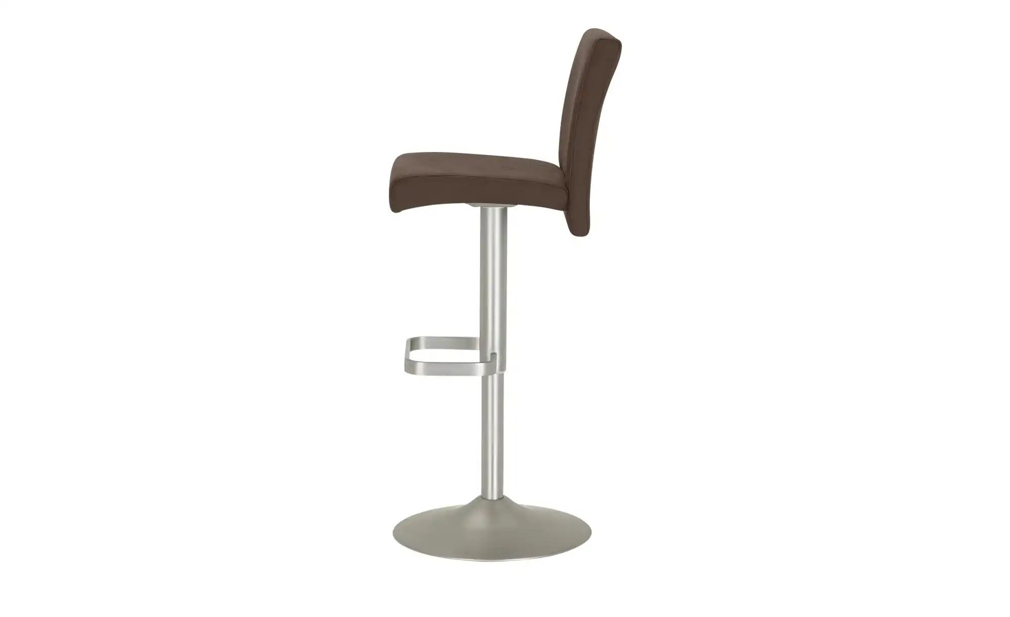 Barhocker  MyTina ¦ braun ¦ Maße (cm): B: 44 T: 38 Polstermöbel > Hocker > günstig online kaufen