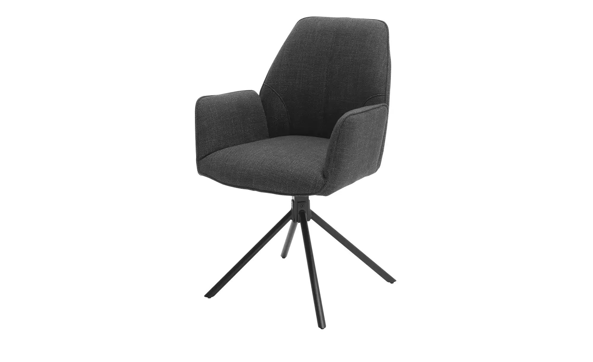 Esszimmerstuhl  drehbar Pemba ¦ grau ¦ Maße (cm): B: 59 H: 88 T: 63.0 Stühl günstig online kaufen