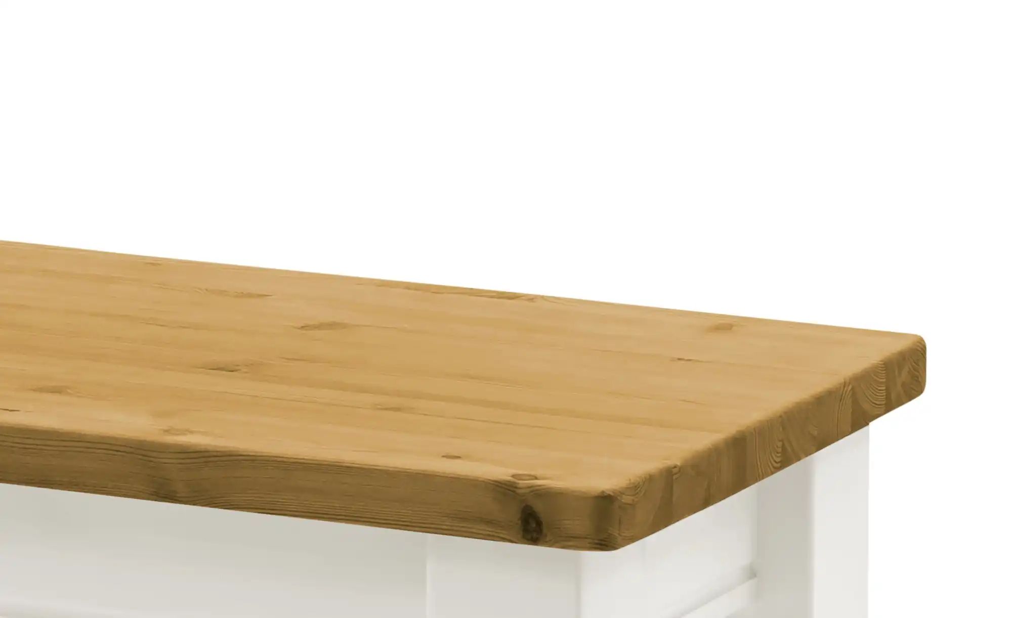 Thumbnail - maison bleue Sitzbank massiv Florian ¦ weiß ¦ Maße (cm): B: 40 H: 46 Bänke > Einzelbänke - Höffner