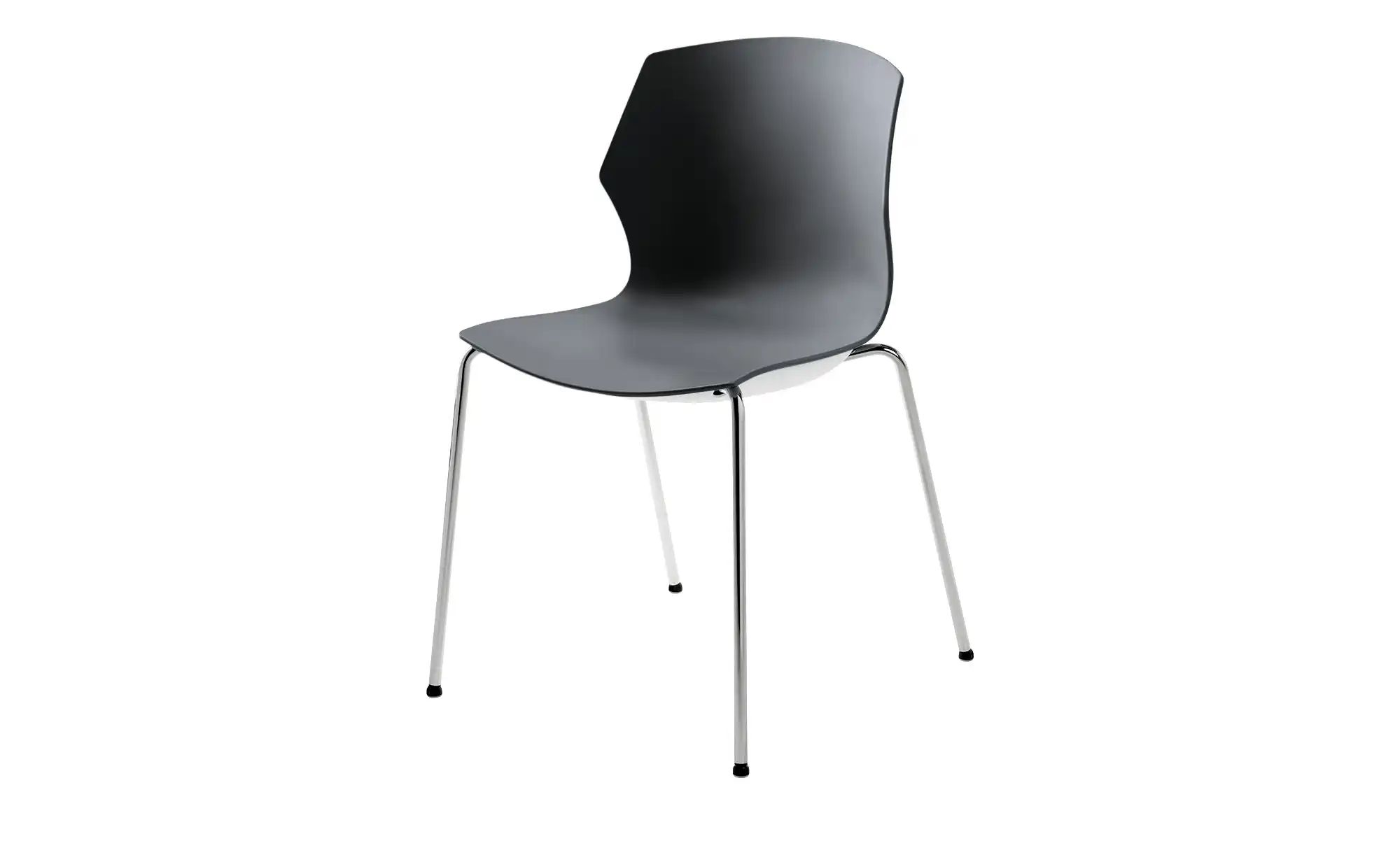 Stapelstuhl  2er Set MyPrimo ¦ grau ¦ Maße (cm): B: 51 H: 80,5 T: 53.0 Stüh günstig online kaufen