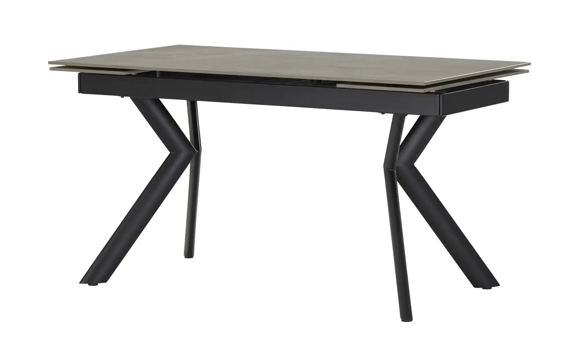 uno Keramiktisch ausziehbar Gerald ¦ grau ¦ Maße (cm): B: 80 H: 76 Tische > günstig online kaufen