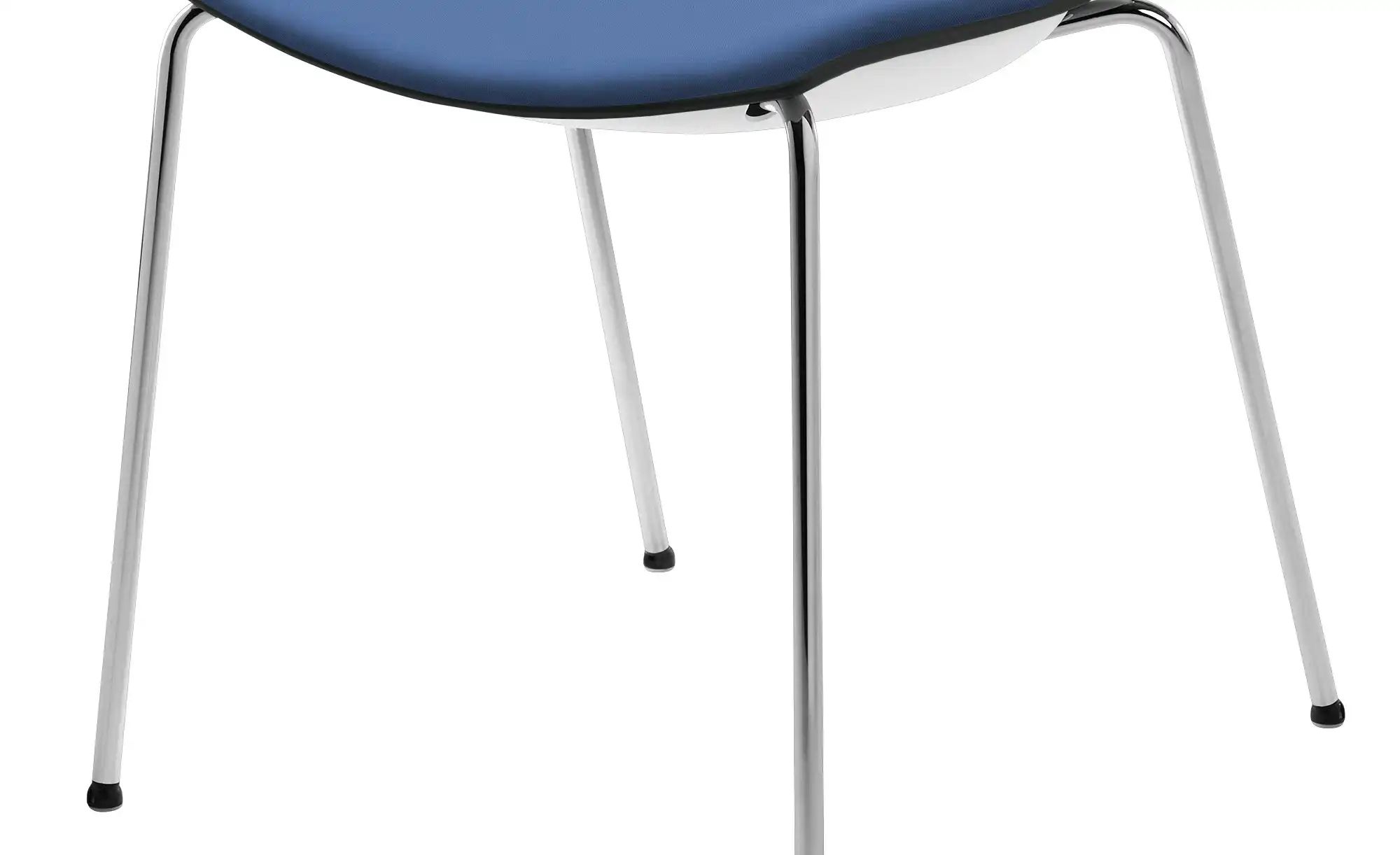 Thumbnail - Stapelstuhl 2er Set MyPrimo ¦ blau ¦ Maße (cm): B: 51 H: 80,5 T: 53.0 Stühle > Küchenstühle > Küchenstühle ohne Armlehn...