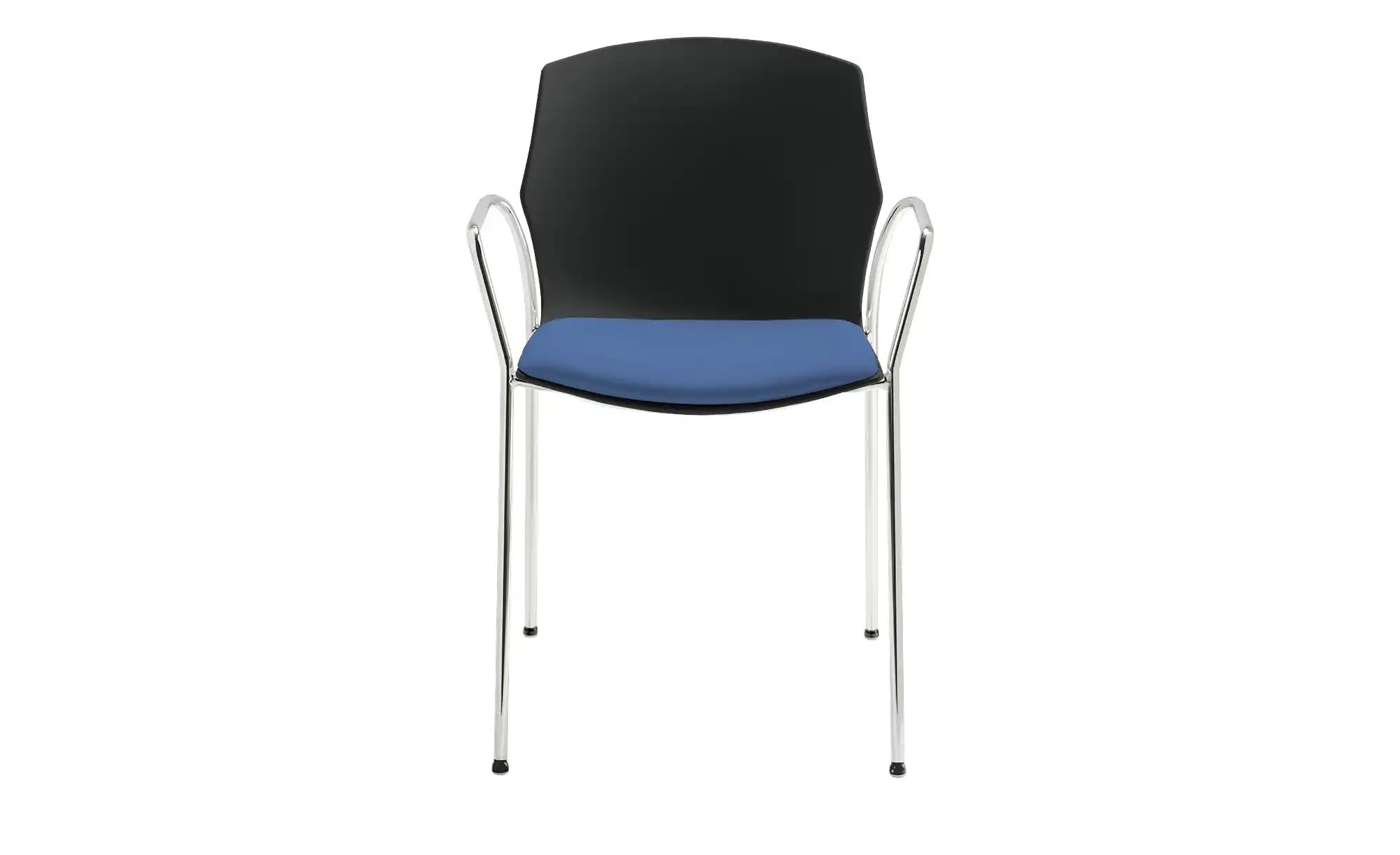 Thumbnail - Stapelstuhl 2er Set MyPrimo ¦ blau ¦ Maße (cm): B: 55 H: 80,5 T: 53.0 Stühle > Küchenstühle > Küchenstühle mit Armlehne...