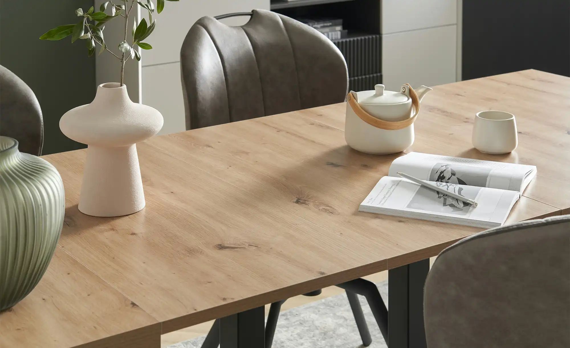 Thumbnail - Kulissentisch ausziehbar Kris ¦ holzfarben ¦ Maße (cm): B: 80 H: 75 Tische > Esstische > Esstische ausziehbar - Höffner